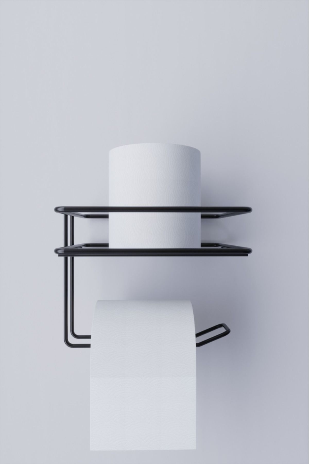 Süper Yapışkanlı Tuvalet Kağıtlığı Tutacağı Askısı Mat Metal Tuvalet Kağıtlık Banyo Aksesuar