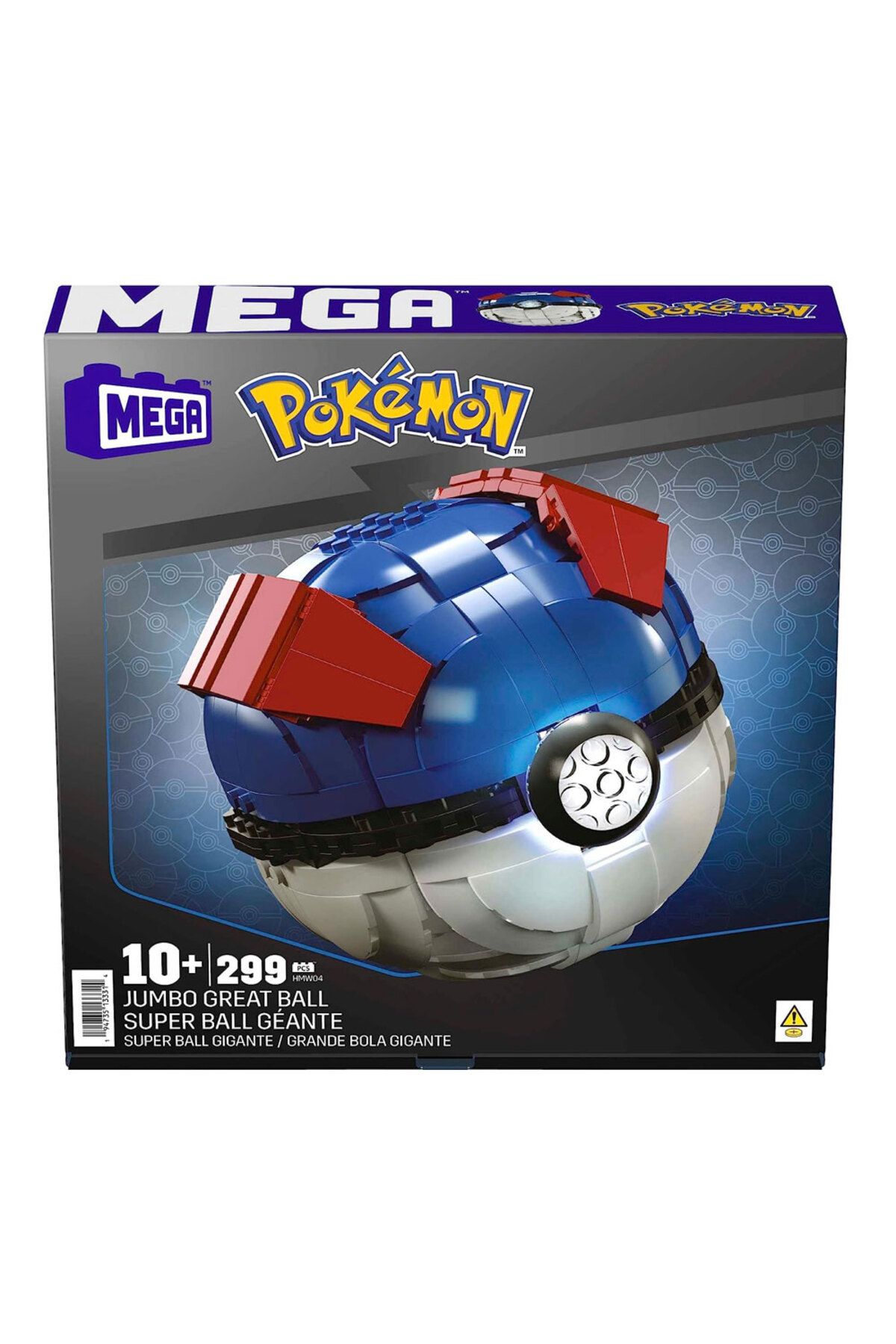 Pokemon MEGA Pokemon Jumbo Pokeball HMW04 NCT712/MAT/HMW04