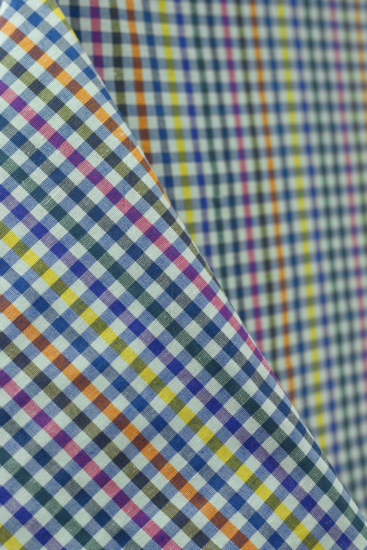 Soft Kare-130x170 Mixed Small Plaid Checkered Picnic Mat with Size Options 5