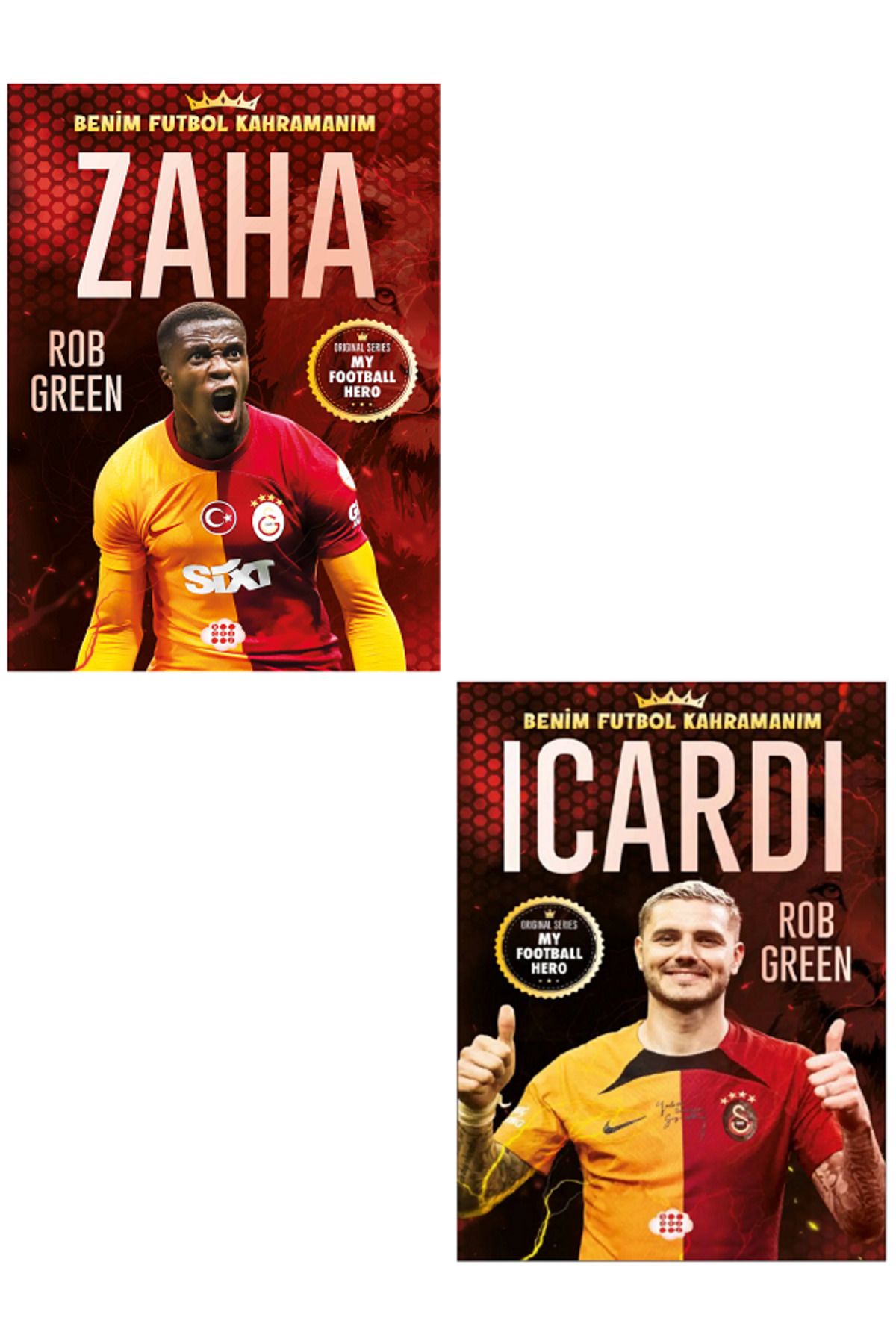 Parodi Publications ZAHA - İCARDİ My Football Hero (БОЛЬШОЙ постер, наклейка, открытка футболиста с ПОДАРКОМ) 2 КНИГИ TYCGSC9WAN170825438155178