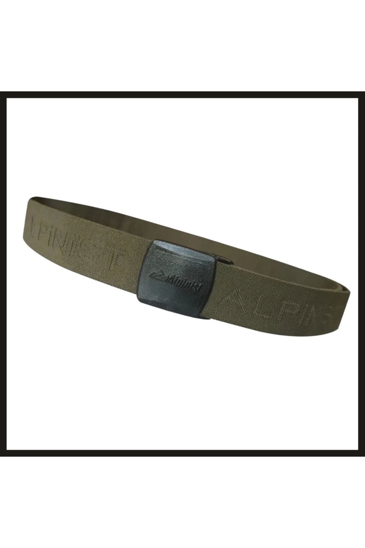 Uygunayakala-Uyguna-Catch Khaki 120 Cm Alpinist Stretch Webbing Belt-GER.006 2