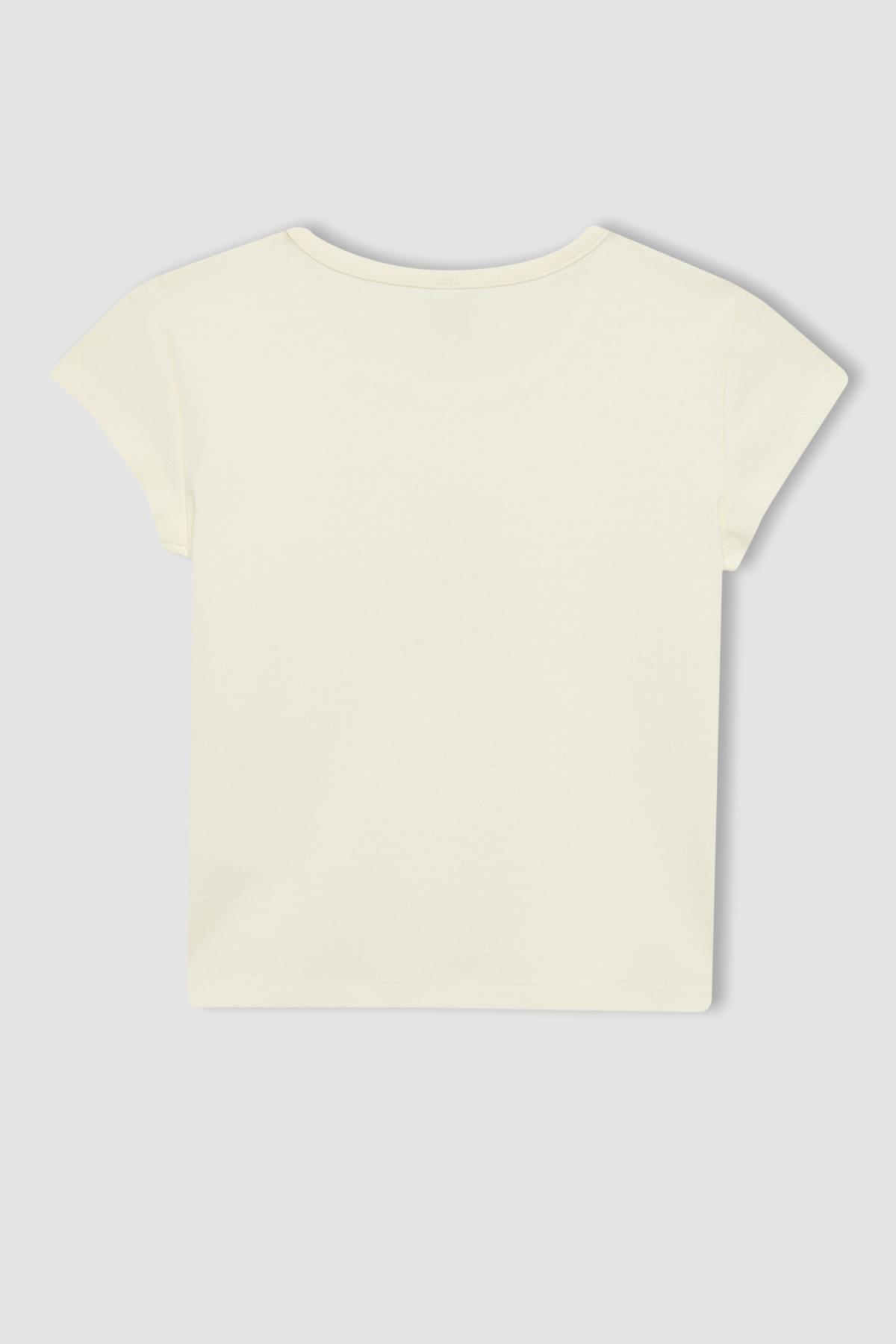 تی شرت دخترانه دفاکتو | C1433A824SM Defacto - Image 3