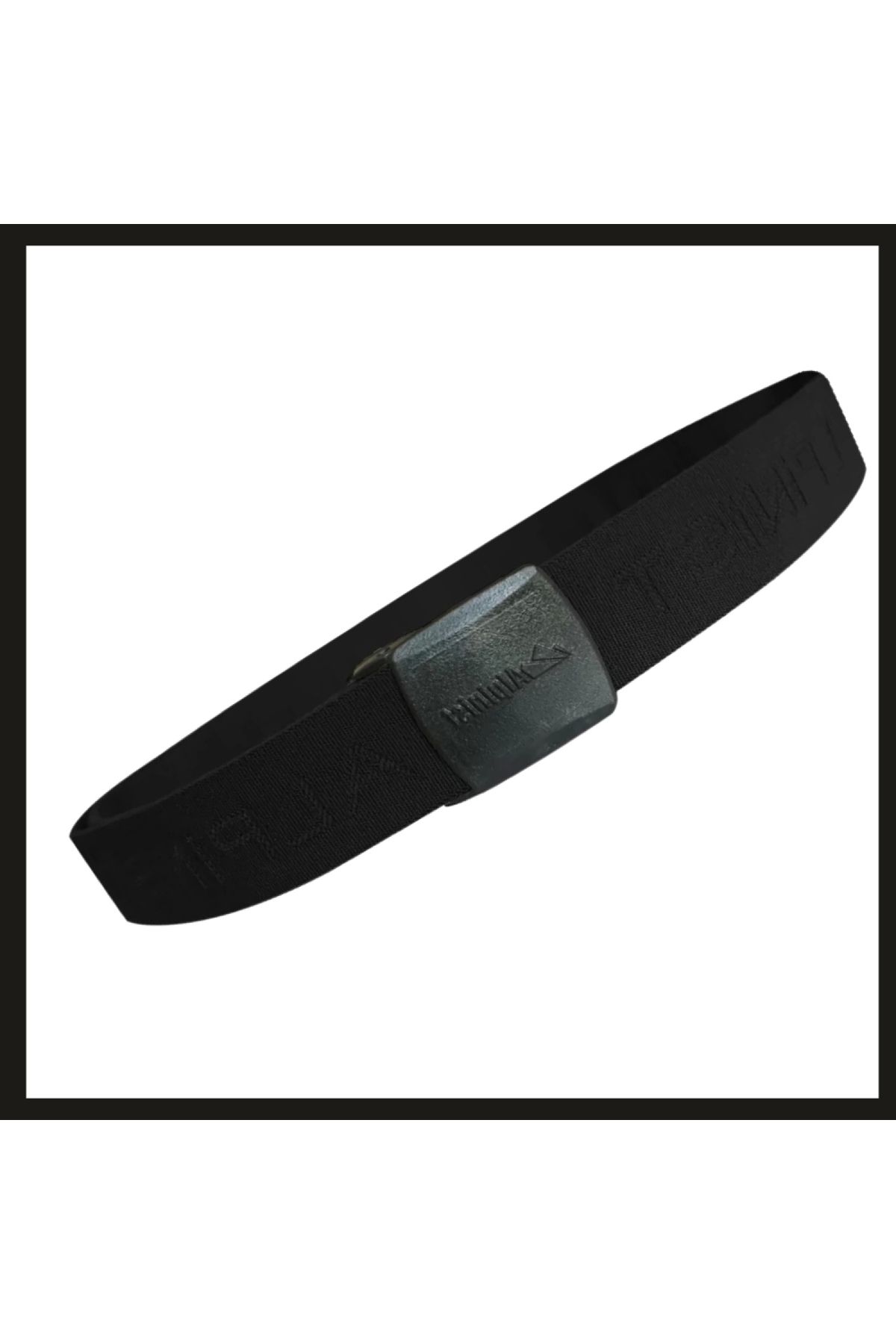 Uygunayakala-Uyguna-Catch Black 120 Cm Alpinist Stretch Webbing Belt-GER.007 1