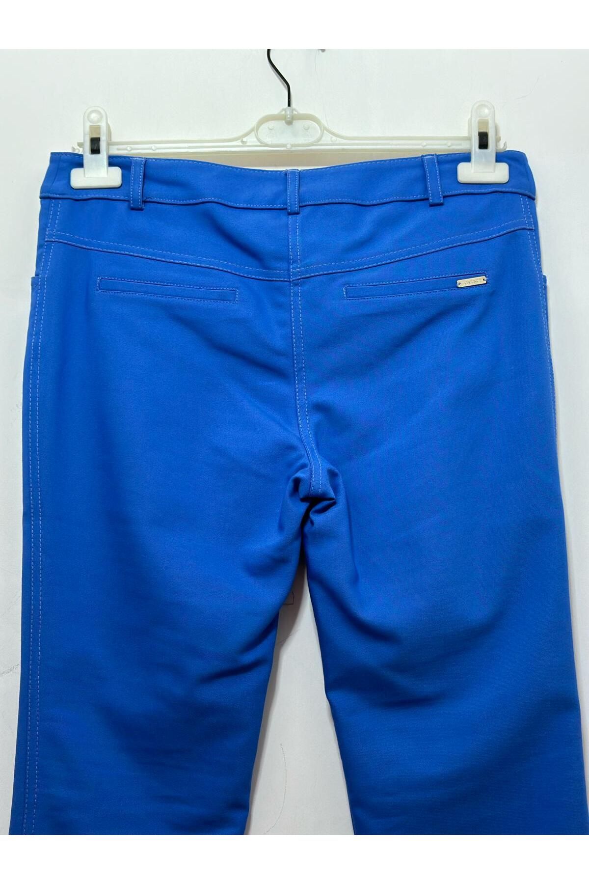 GARNİ-Top Pocket Carrot Leg Cotton Trousers 3