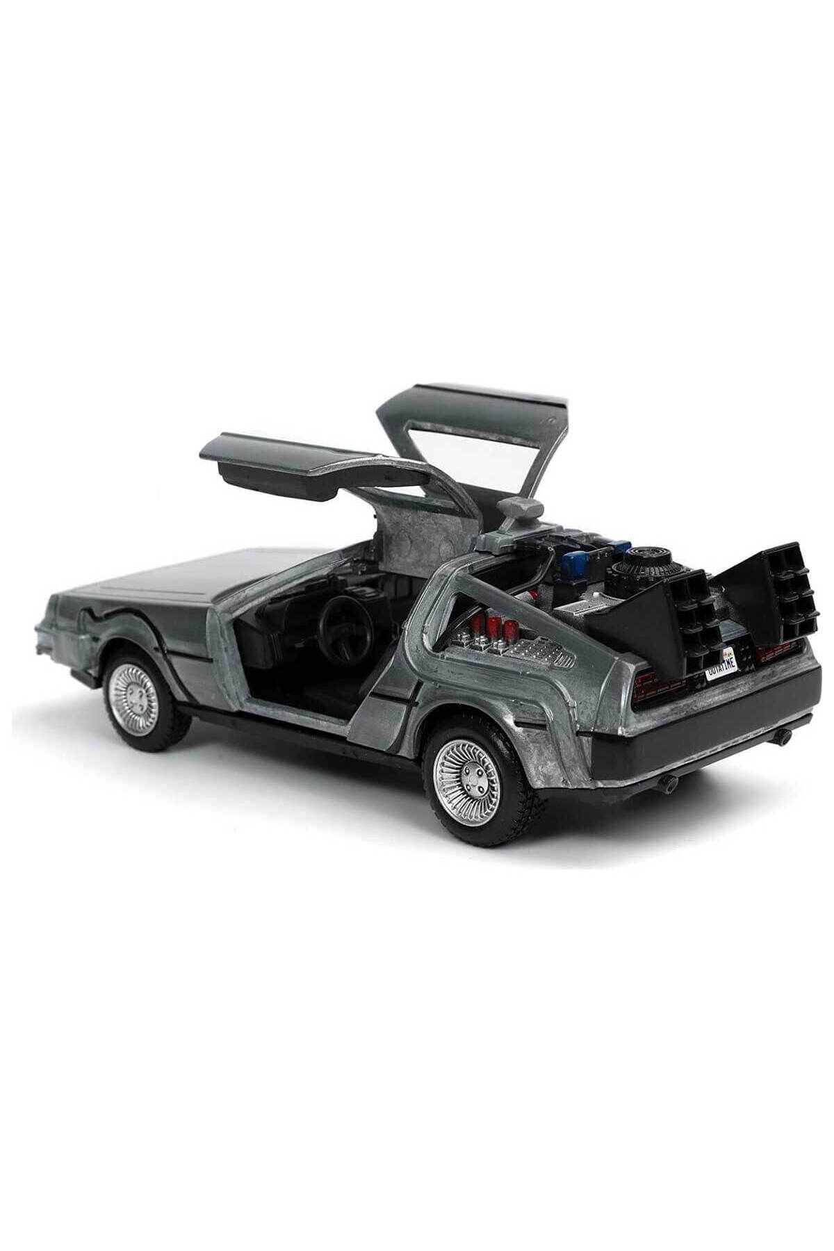 Jada-1:32 Time Machine Back to the Future Model Cars - Time Machine 1 2