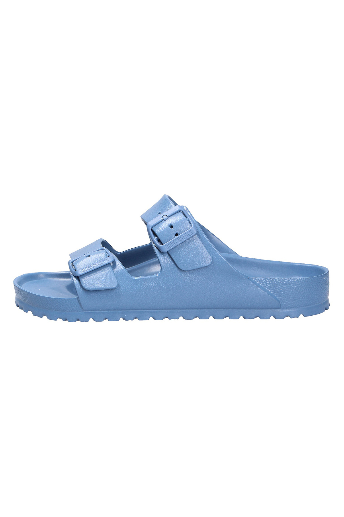 دمپایی بیرکن استاک زنانه پلی اورتان آبی  راسته      Street Style / استایل خیابانی | Birkenstock 274-80-0100 DE - تصویر 2