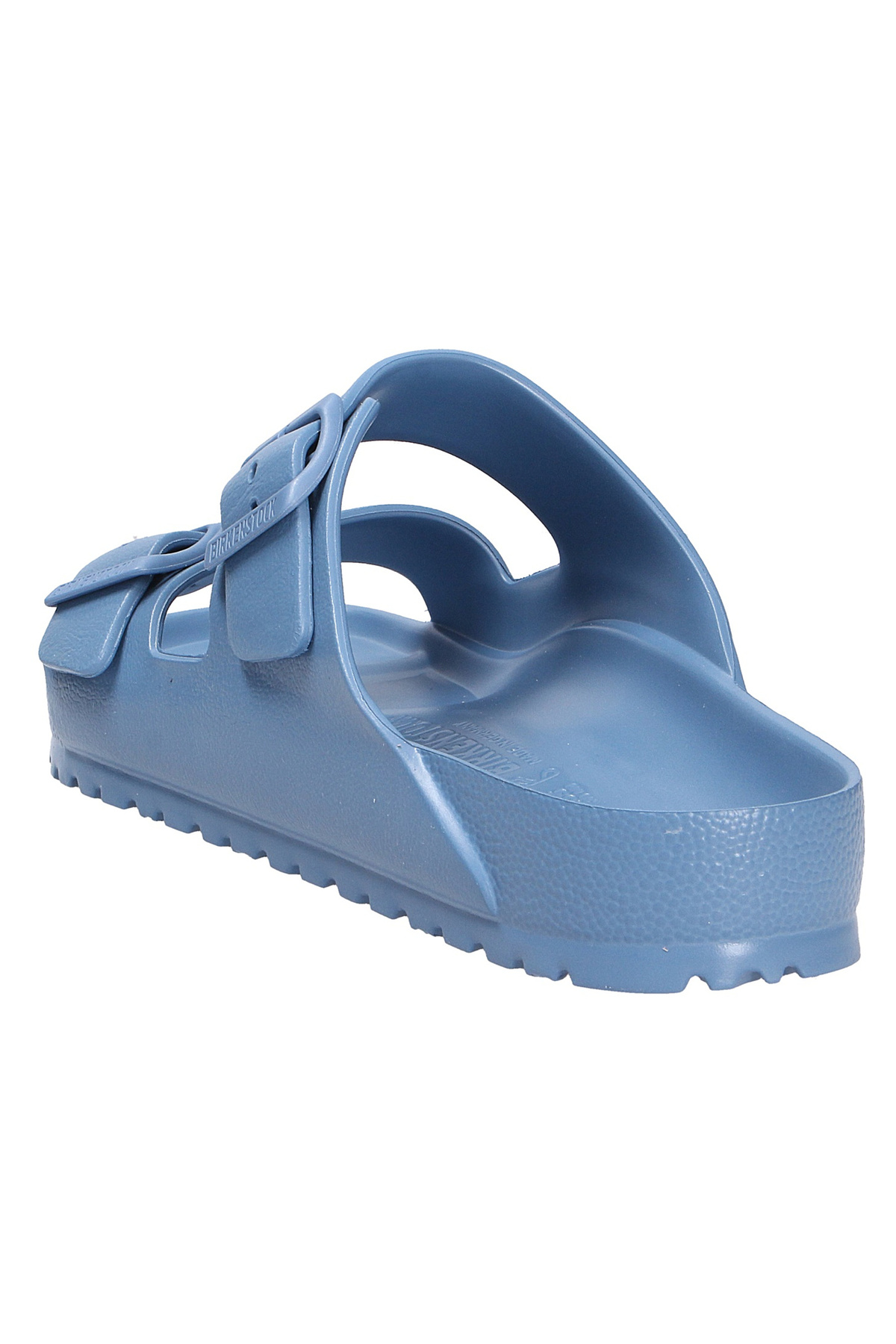 دمپایی بیرکن استاک زنانه پلی اورتان آبی  راسته      Street Style / استایل خیابانی | Birkenstock 274-80-0100 DE - تصویر 3