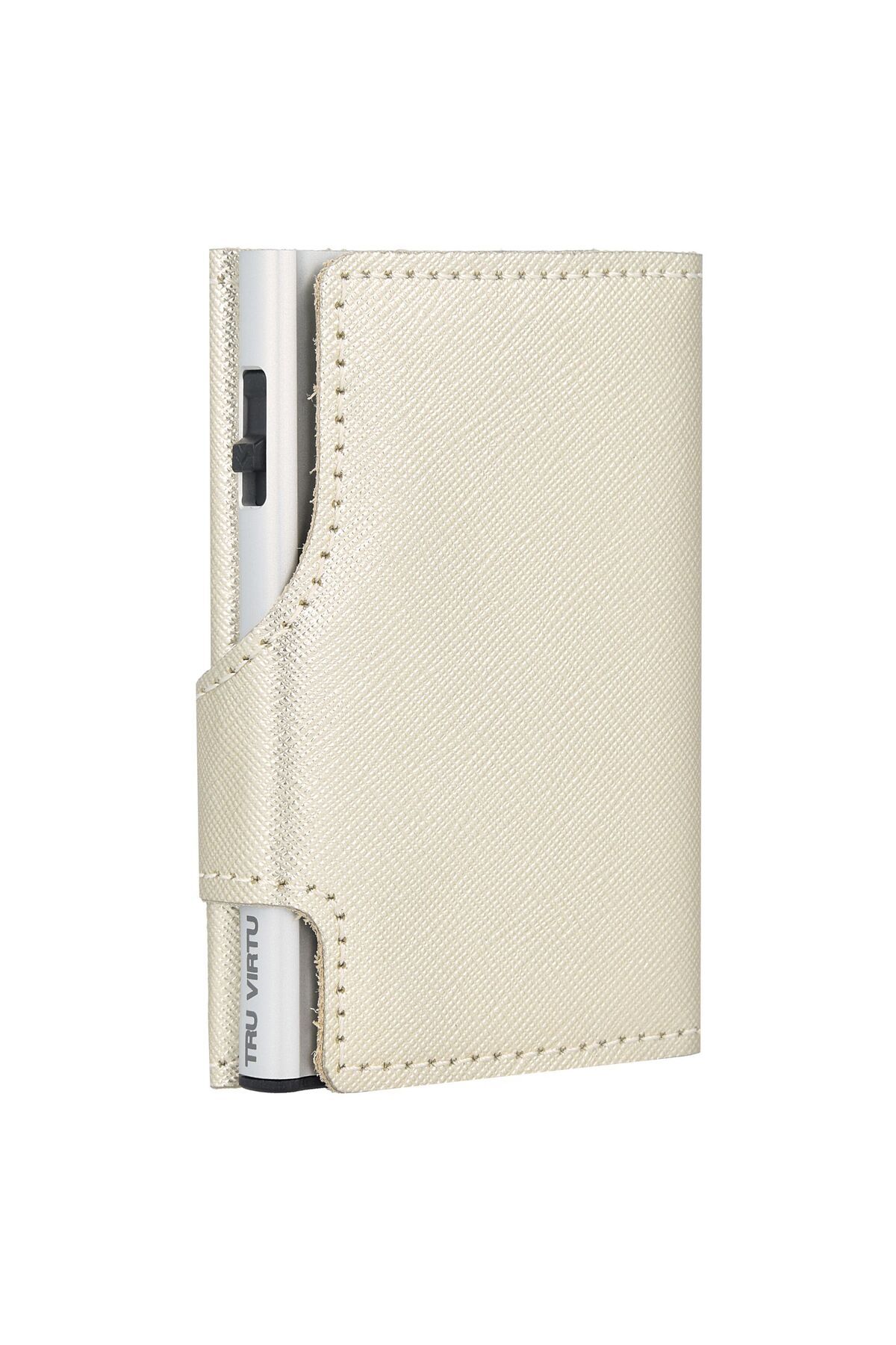 Tru Virtu-Click & Slide credit card case wallet RFID leather 6.5 cm 4