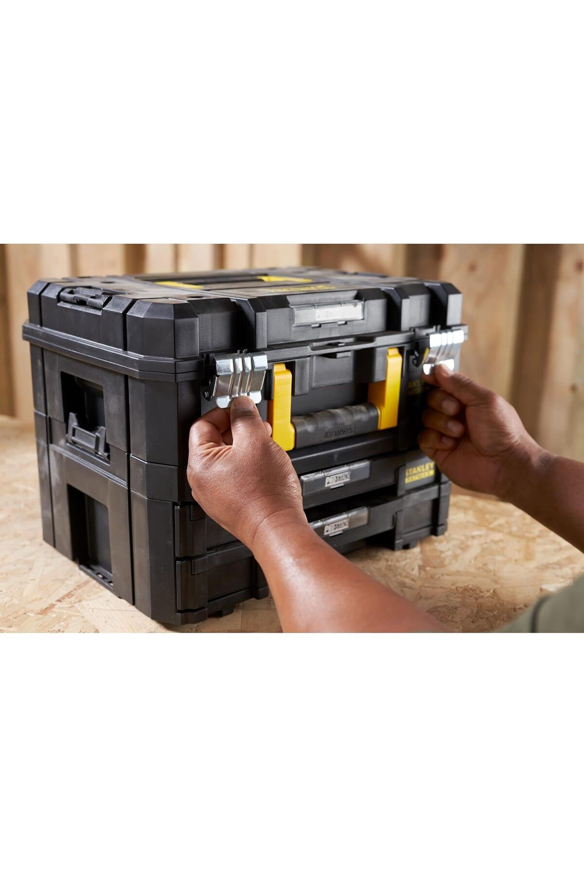 Stanley-Combo Kit Compatible With FATMAX FMST1-71981 Waterproof Tool Box And PRO-STACK Two-Drawer Chest 2