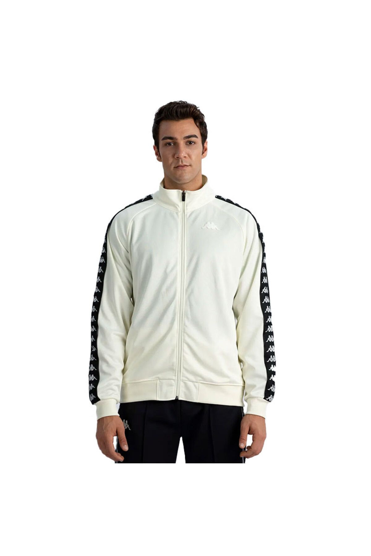 Kappa windbreaker white sales