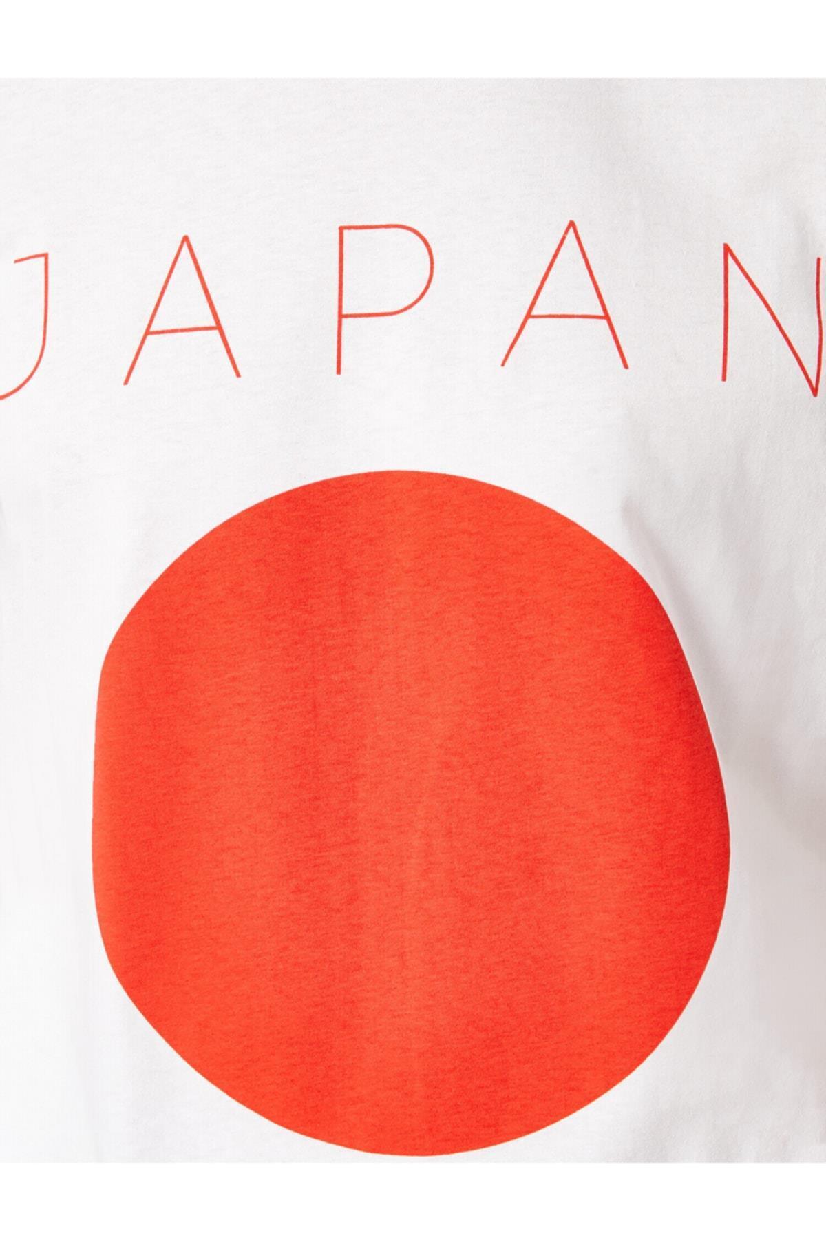 تیشرت مردانه سفید کوتون | 2SAM10752HK اورجینال - تصویر 6