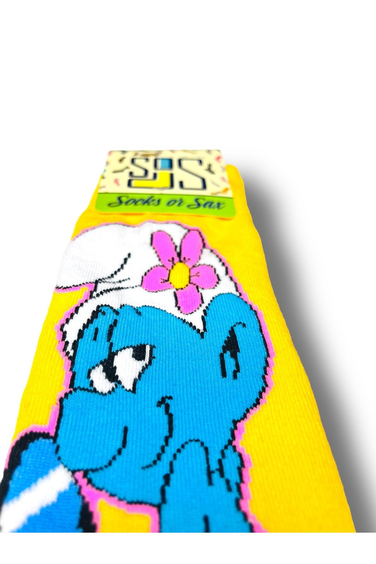 SOS-Socks Smurfs Fancy Smurf Character Socks Colorful Perfumed Socks 2