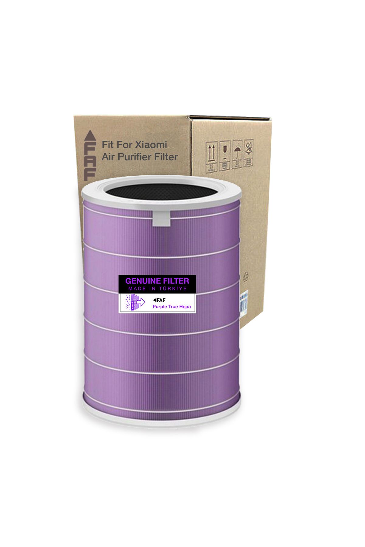 2h Purple True Hepa 14 Filtre Xiaomi Mi Air Purifier 2H Model: AC-M9-AA Uyumlu Özel Seri Filtre