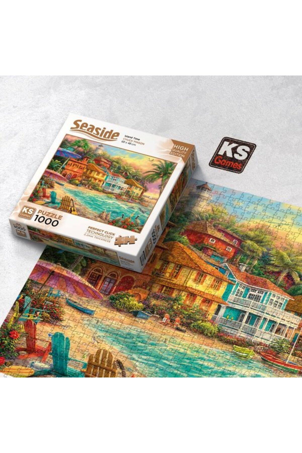 پازل puz.1000 زمان جزیره اورجینال Ks Games