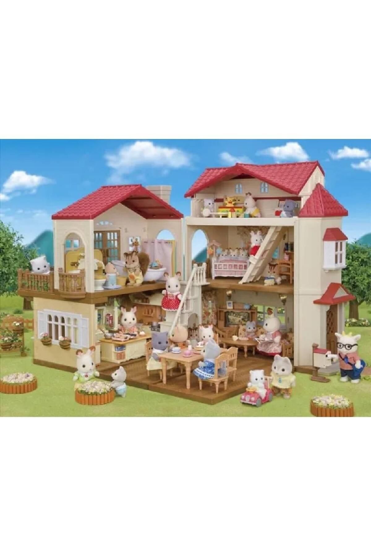 Sylvanian red roof house new arrivals