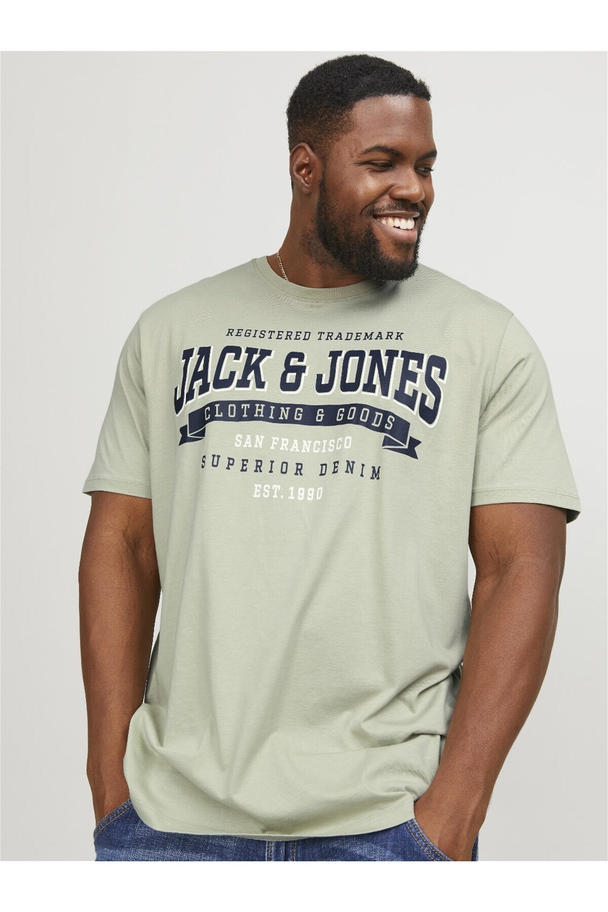 تیشرت مردانه سبز جک اند جونز | TYCL7LZWVN170819139887083 اورجینال - تصویر 6