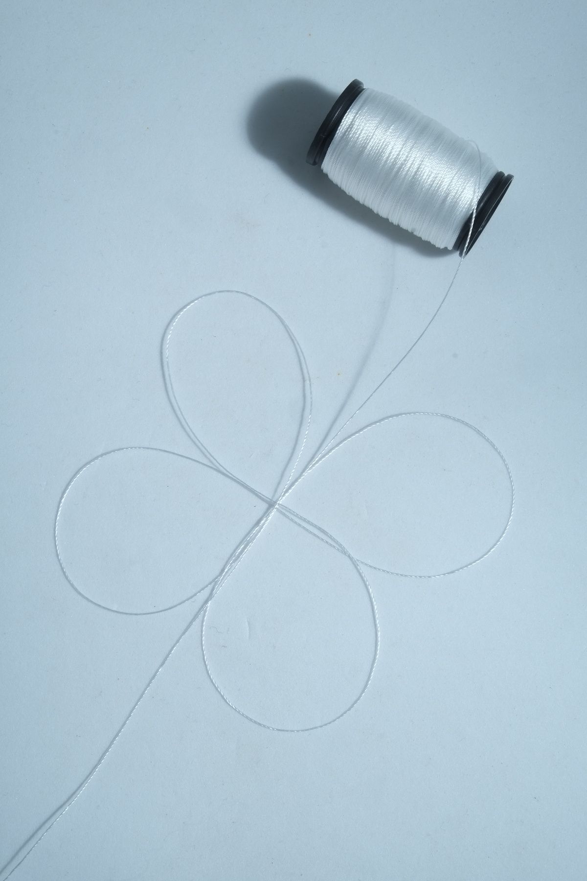Eskişehir hobi sanat 50 Metre Beyaz Renk 0.3 Mm Ince Tesbih Ipi