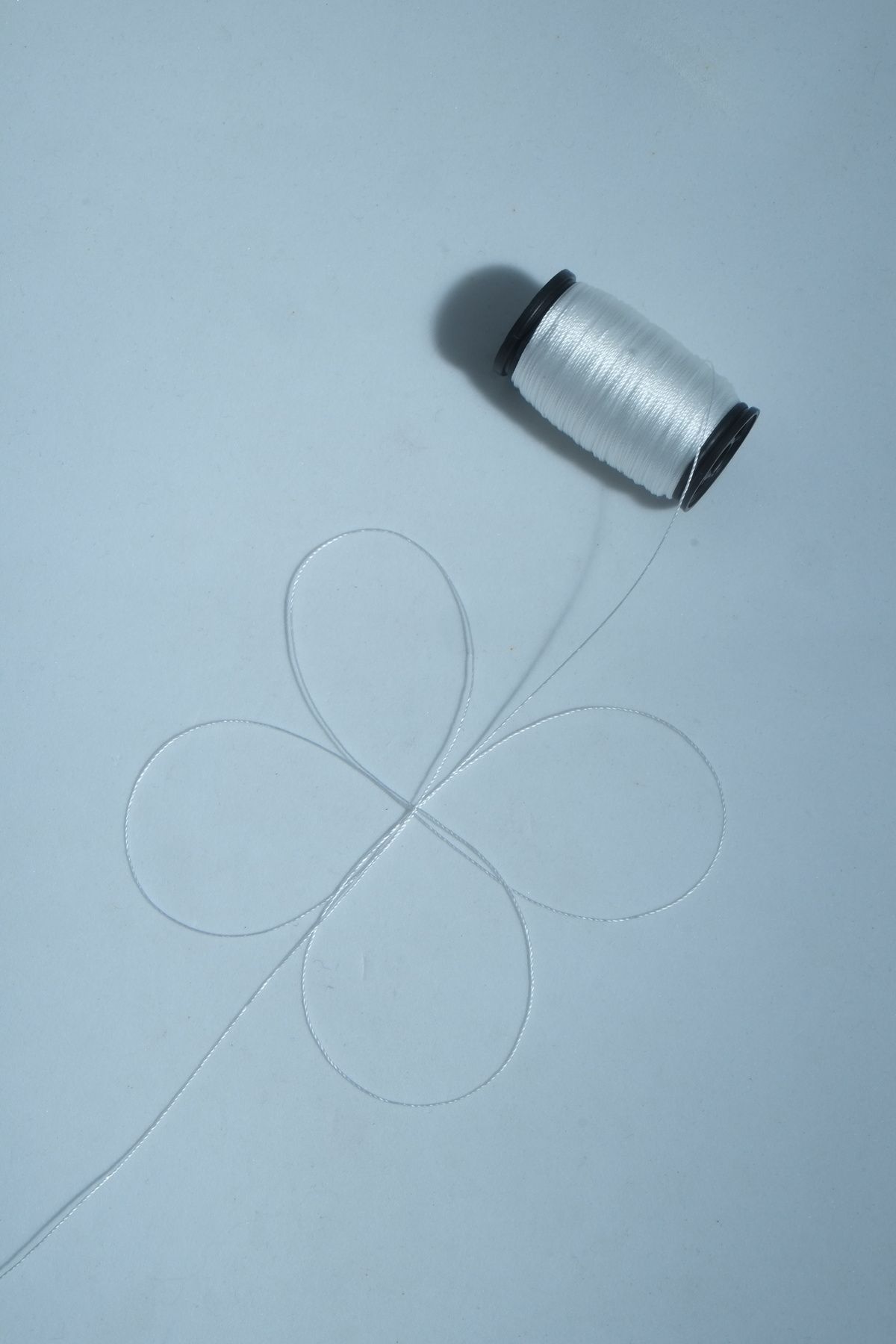 Eskişehir hobi sanat 50 Metre Beyaz Renk 0.3 Mm Ince Tesbih Ipi