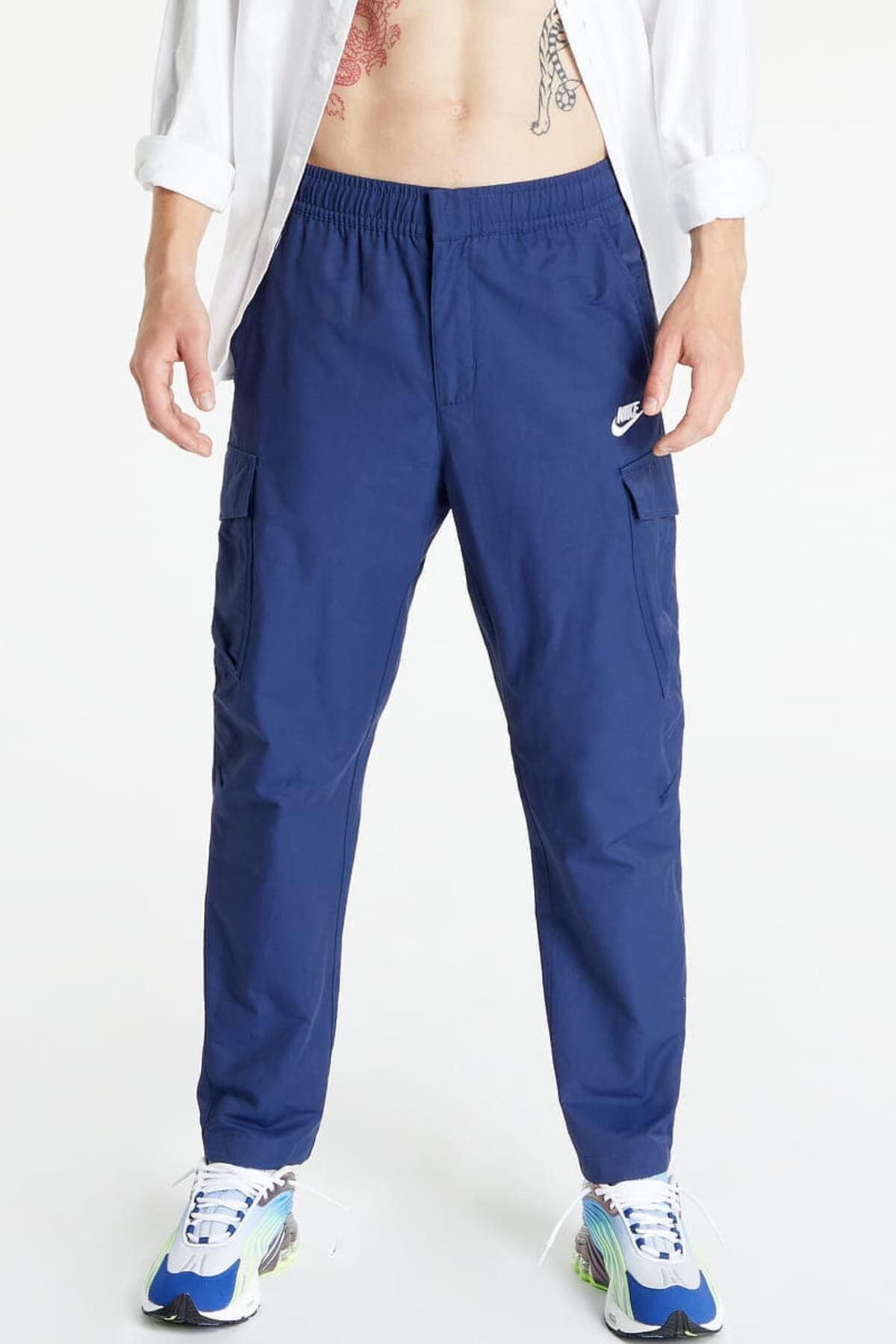 Nike Unlinet Ut l ty Standard Fit Navy Blue Men s Cargo Pants Trendyol