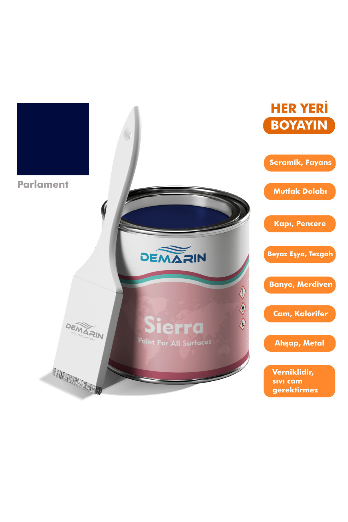 Painting Everything Sierra One Component Tiles, Countertops, Ceramics, Furniture, Floor Paint 1 Kg