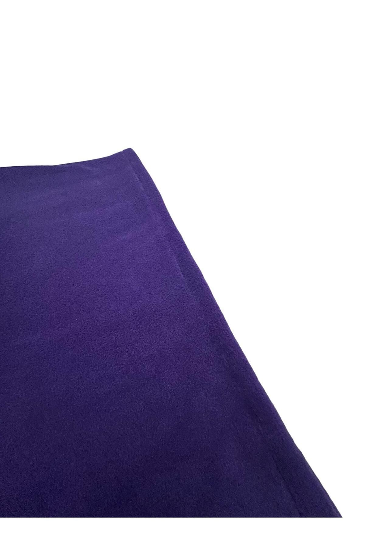 لوازم یوگا بنفش پتو 110x170 سانتی متر قطبی REMEGE