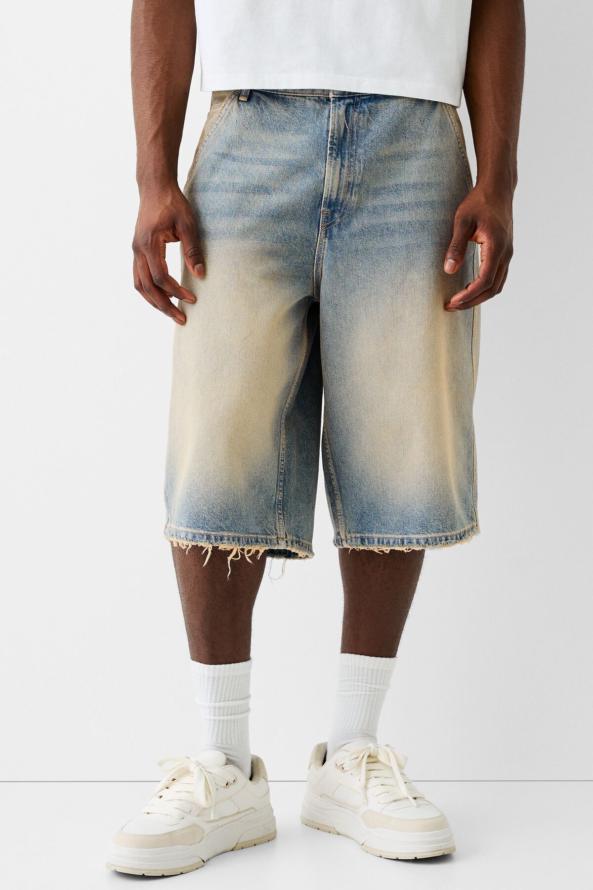 شورت برمودای جین اسکیت باز