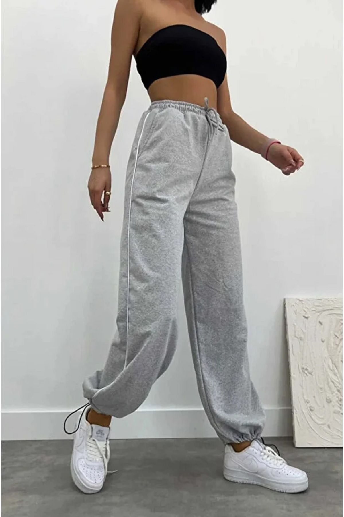Machi Pantaloni De Trening Largi Pentru Femei Femeie - S