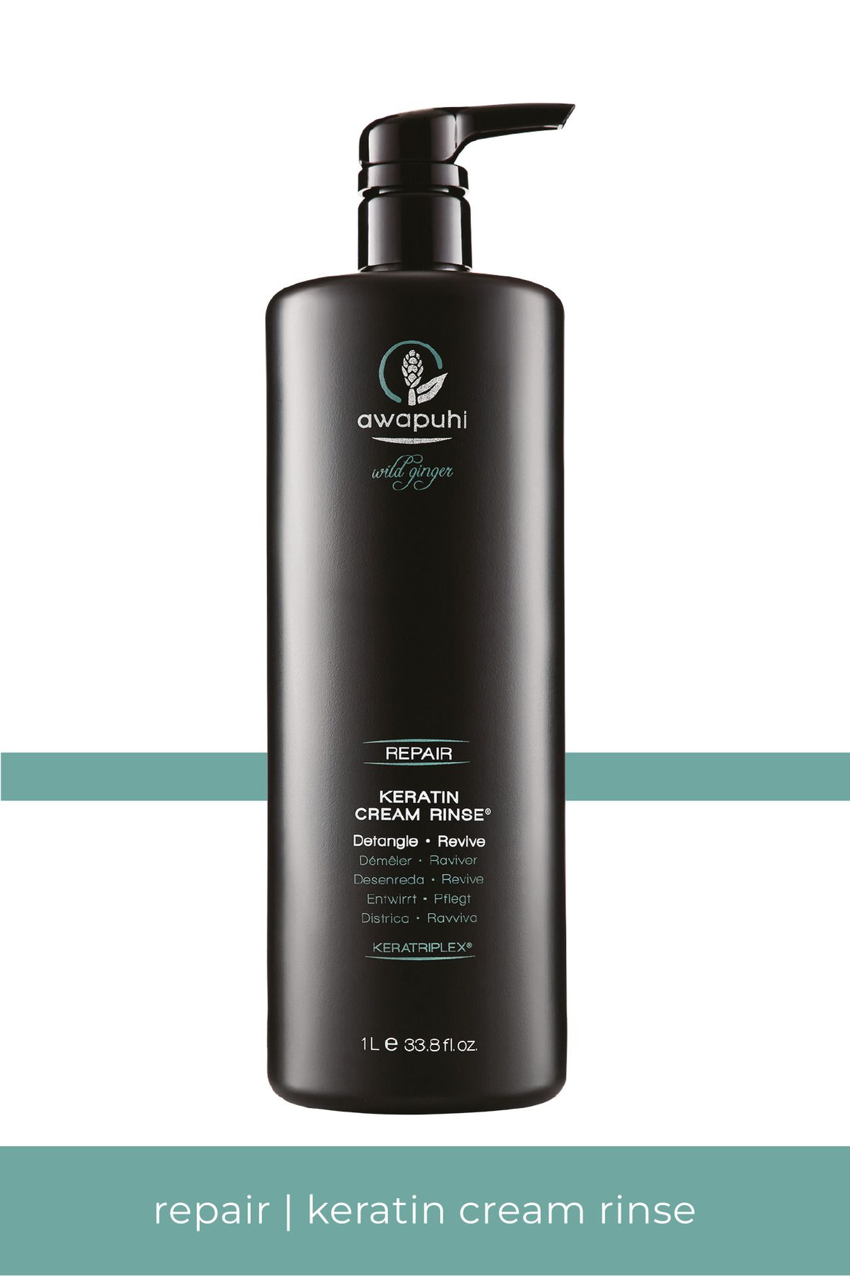 کرم شستشوی کرم کراتینه زنجبیل وحشی Awapuhi 1000ml PAUL MITCHELL