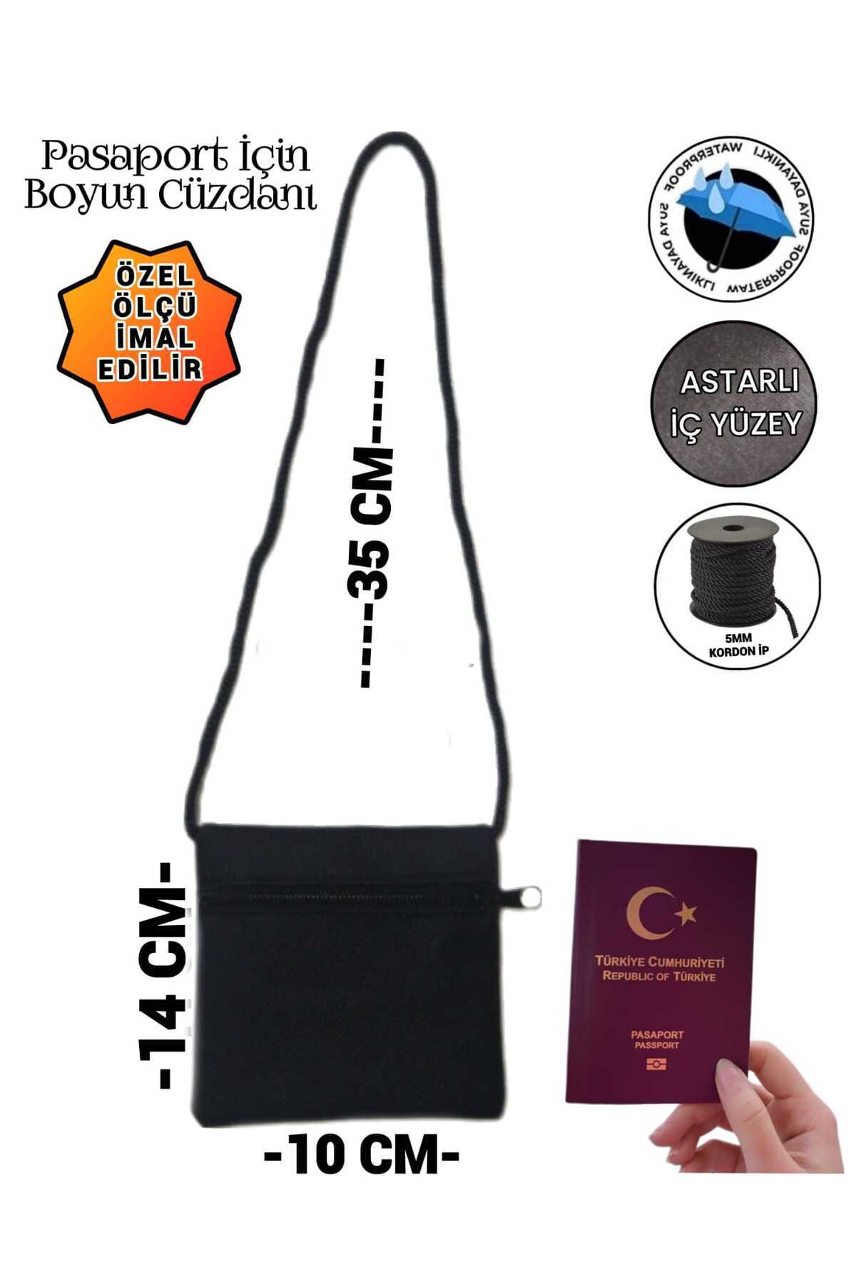 کیف پول مردانه مشکی SEVBAGS | PASAPORT اورجینال - تصویر 2