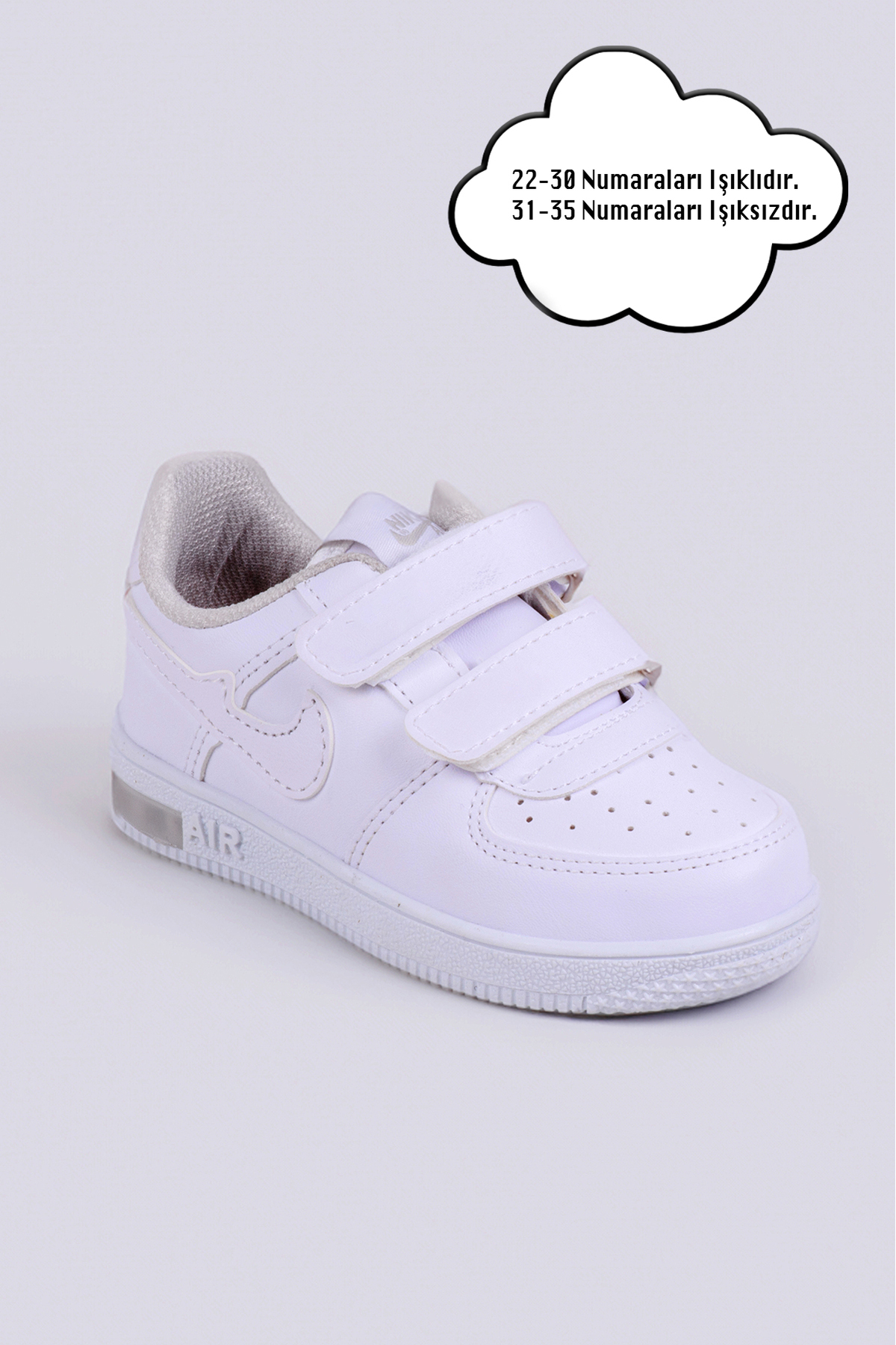 NS Little Girl's White Sneaker Sports Shoes (BUY 1 SIZE SMALL) Trendyol