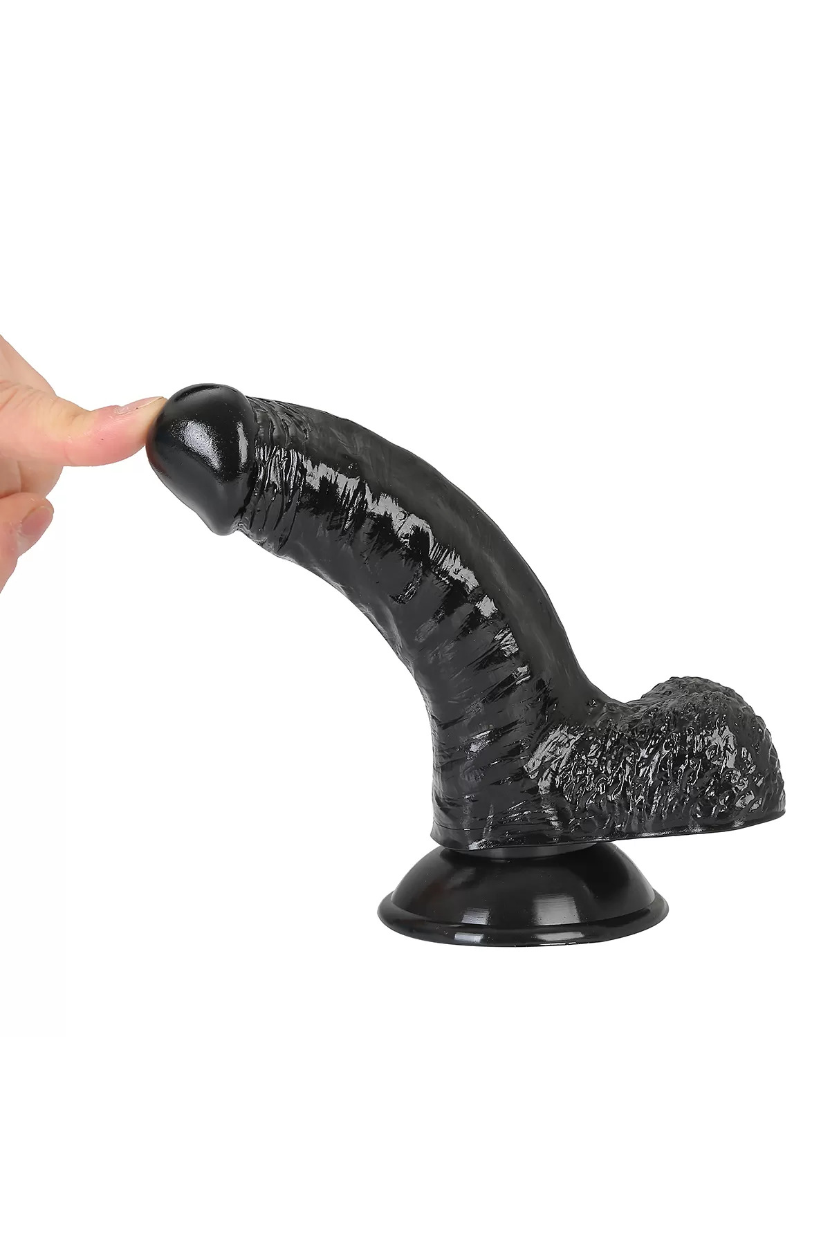 Gene Dildo Gerçekçi Et Dokusunda Realistik Penis 18 Cm 2