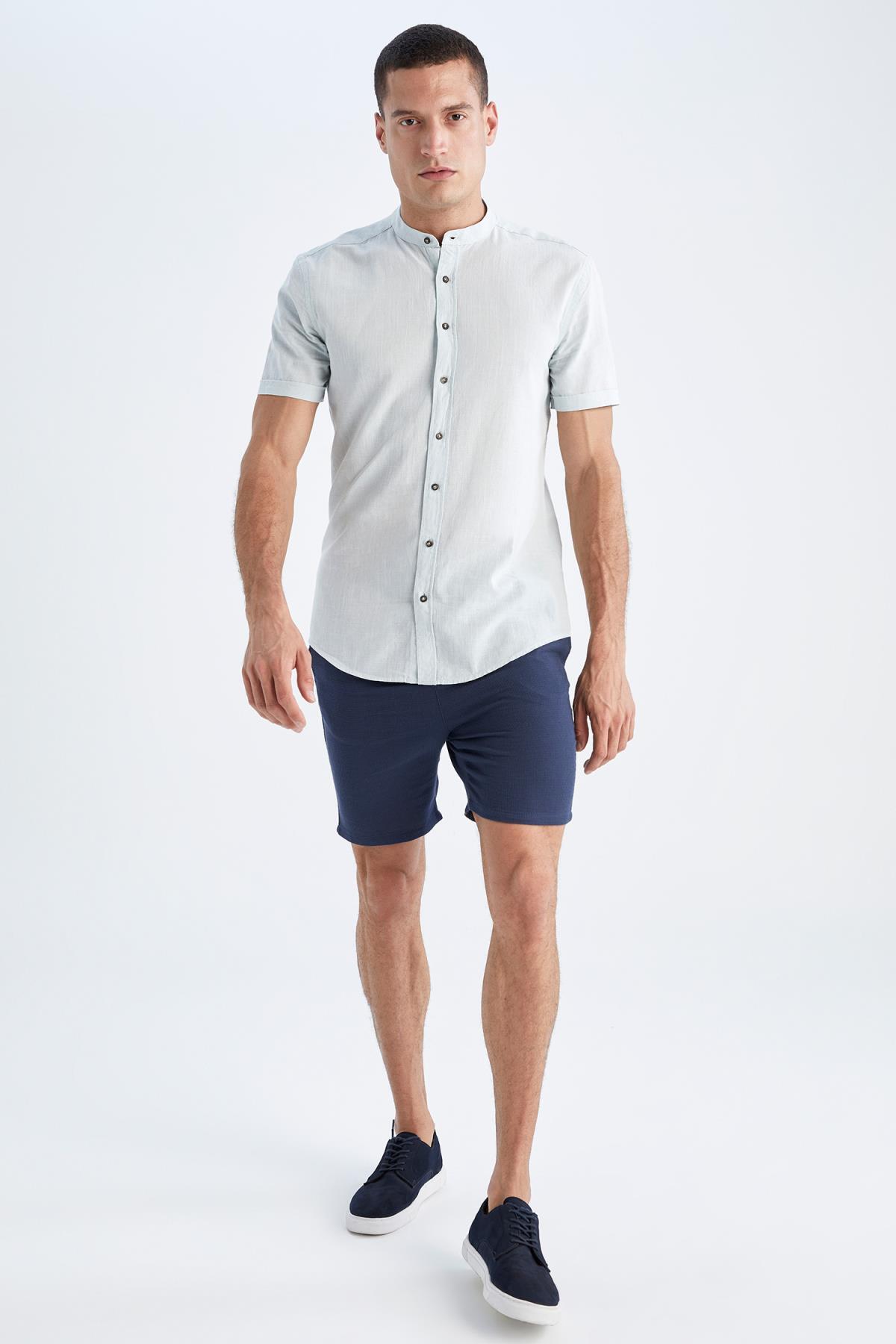 شلوارک مردانه دفاکتو | Y3437AZ22SM Defacto - Image 2