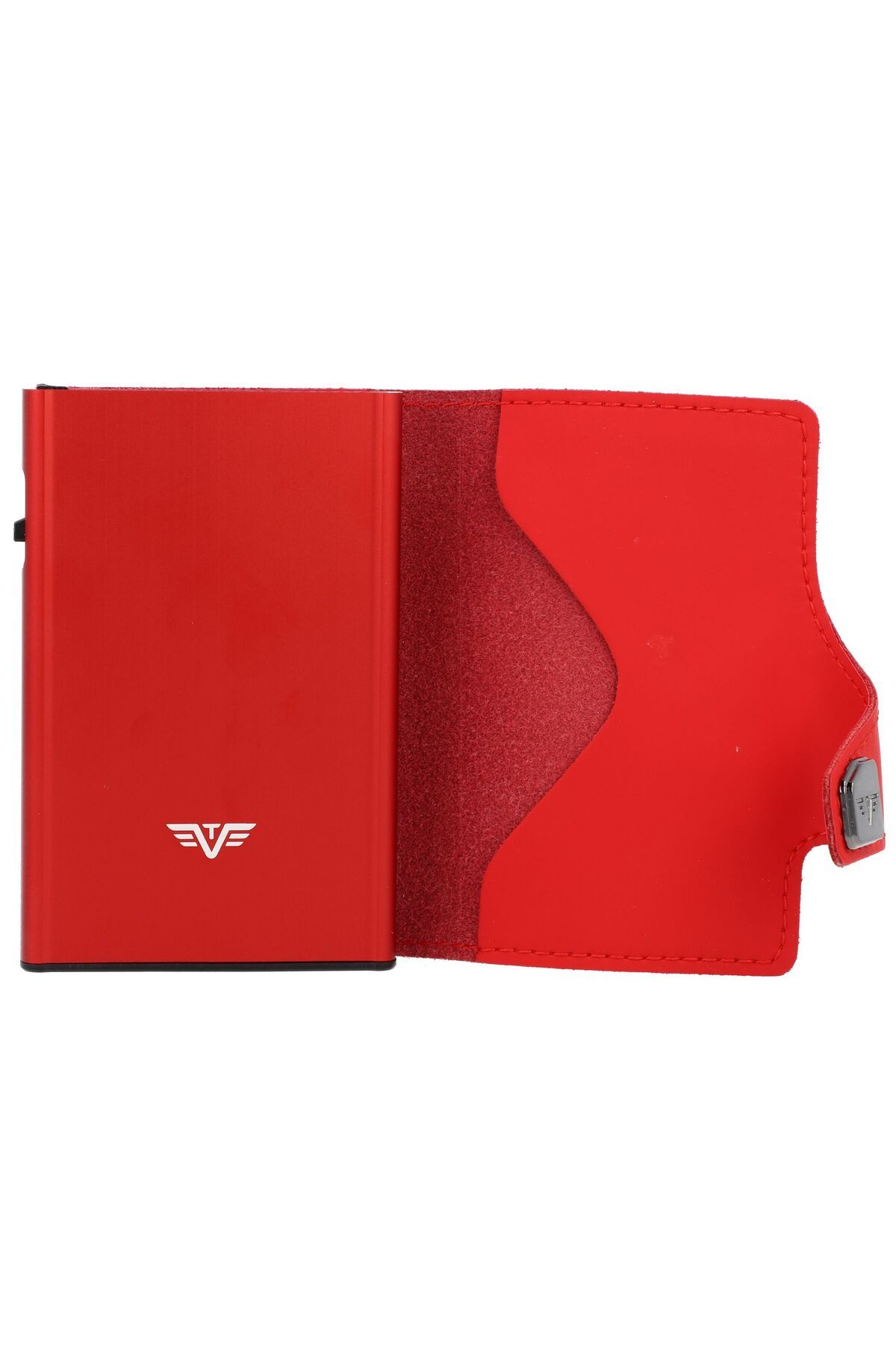 Tru Virtu-Click & Slide credit card case wallet RFID leather 6.5 cm 6