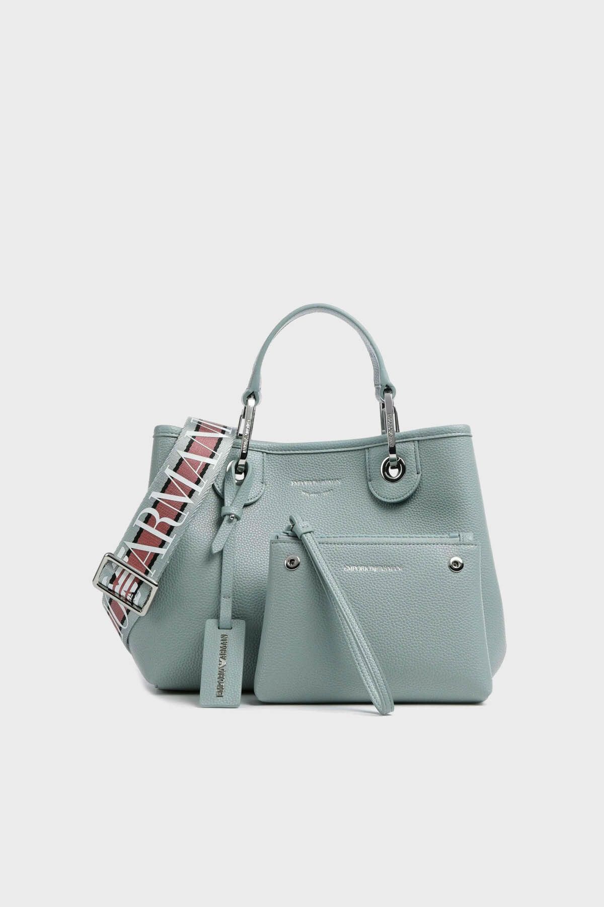کیف با بند شانه قابل جابجایی با لوگو BAG Y3D166 YFO5E 80653 Emporio Armani