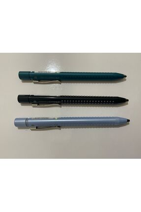 Faber Castel Grip 2011 0.7 Siyah- Yeşil - Açık Mavi Versatil Kalem Set