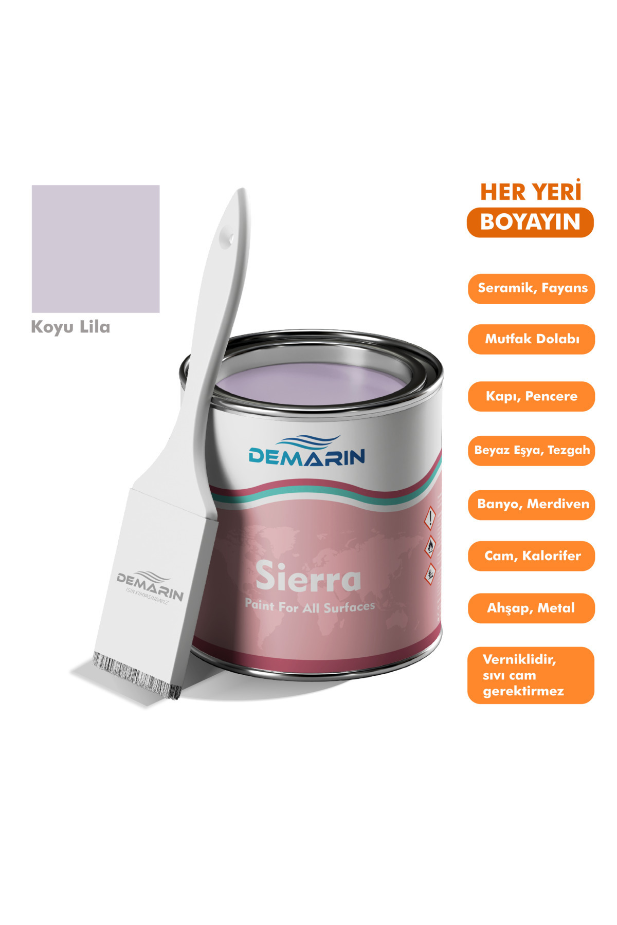 Sierra One Component Painting Everything Tiles, Countertops, Ceramics, Furniture, Floor Paint 1 Kg