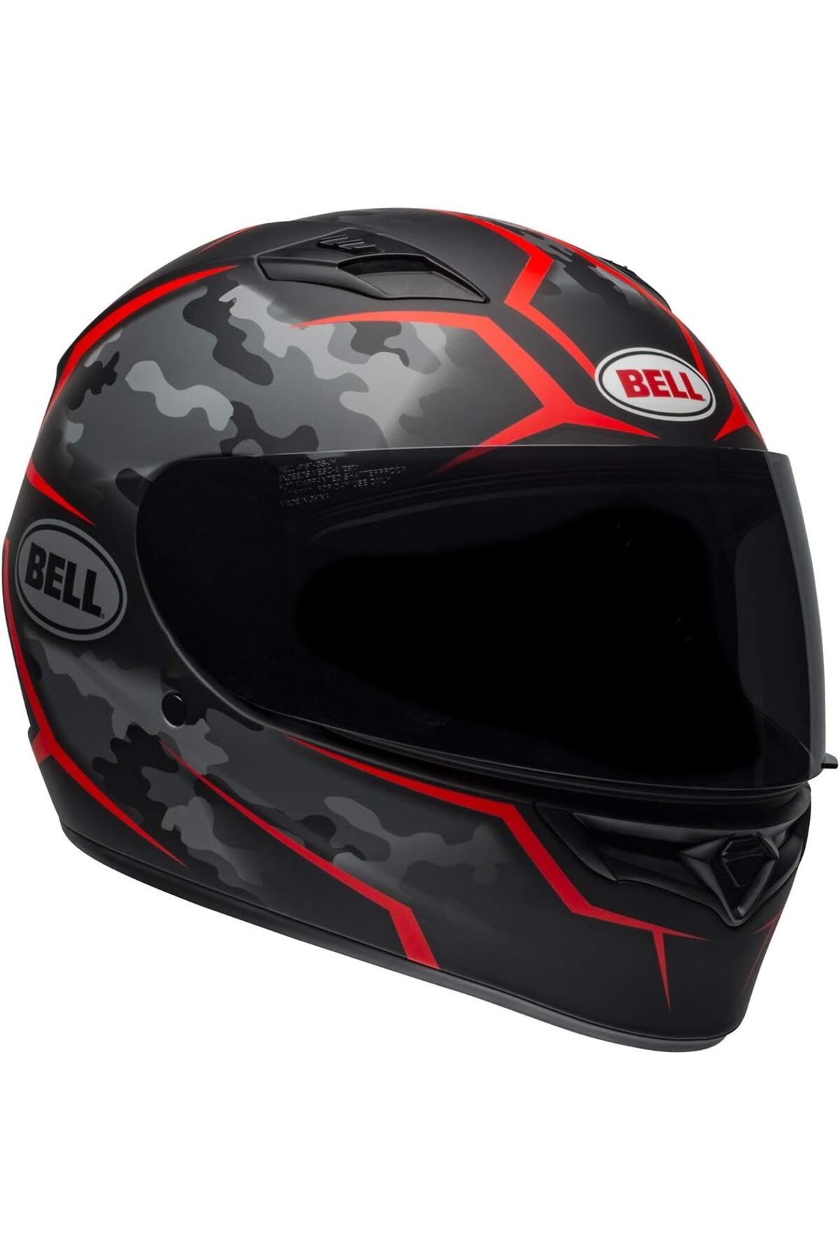 Bell Qualifier Stealth Kapalı Kask M (MAT SİYAHKIRMIZI) Fiyatı