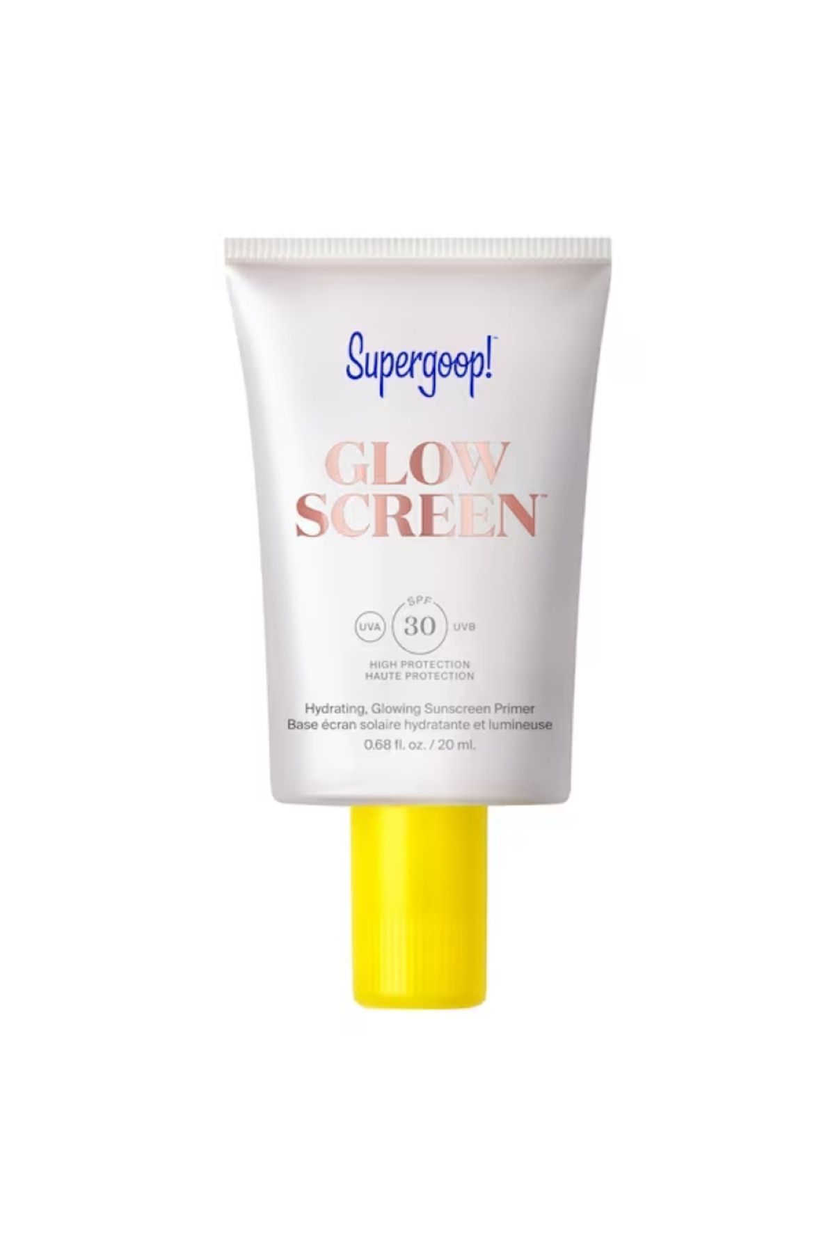 SUPERGOOP!-Glowscreen SPF 30 - 20 ml Sunscreen with Hyaluronic Acid and Niacinamide 1