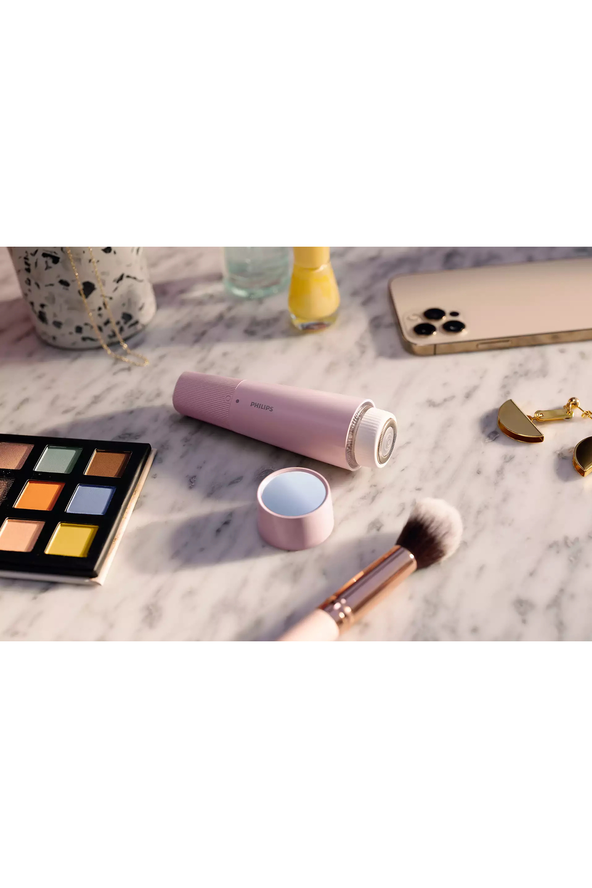 Philips Yıkanılabilir Başlıklı Geniş Başlıklı Yüz Epilasyon Cihazı