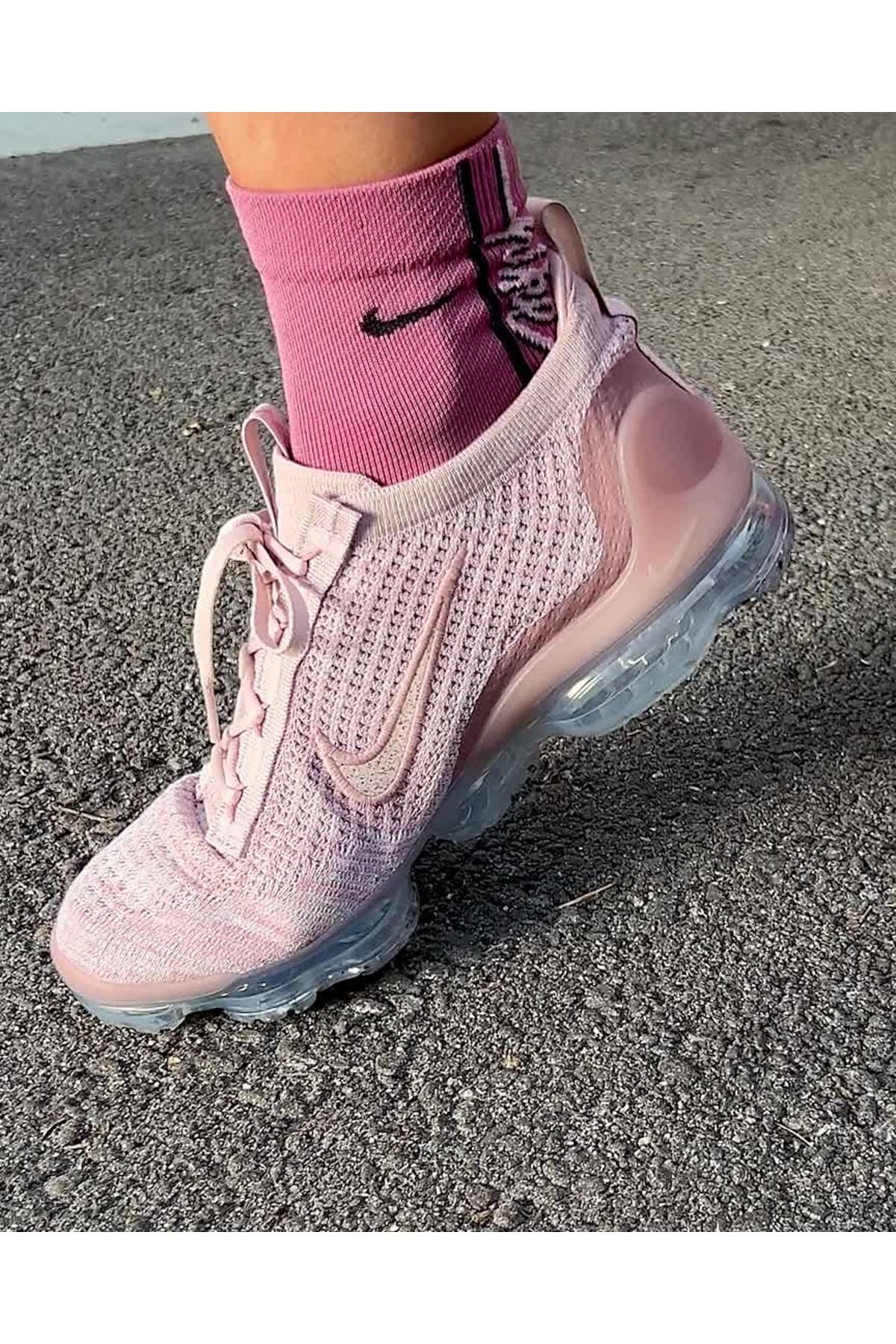Nike Air VaporMax 2021 Flyknit PINK WOMEN S SPORTS RUNNING SHOES Trendyol