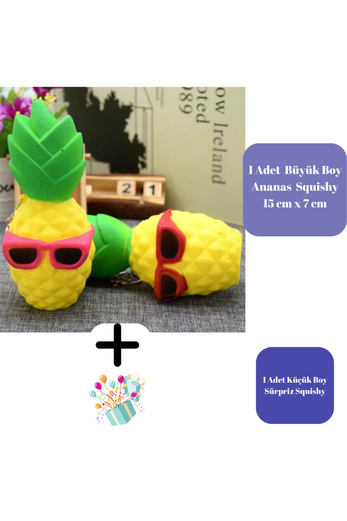 Woody Sofia Squishy Pineapple Squishy Squishy Thick Drop 15CM Trendyol