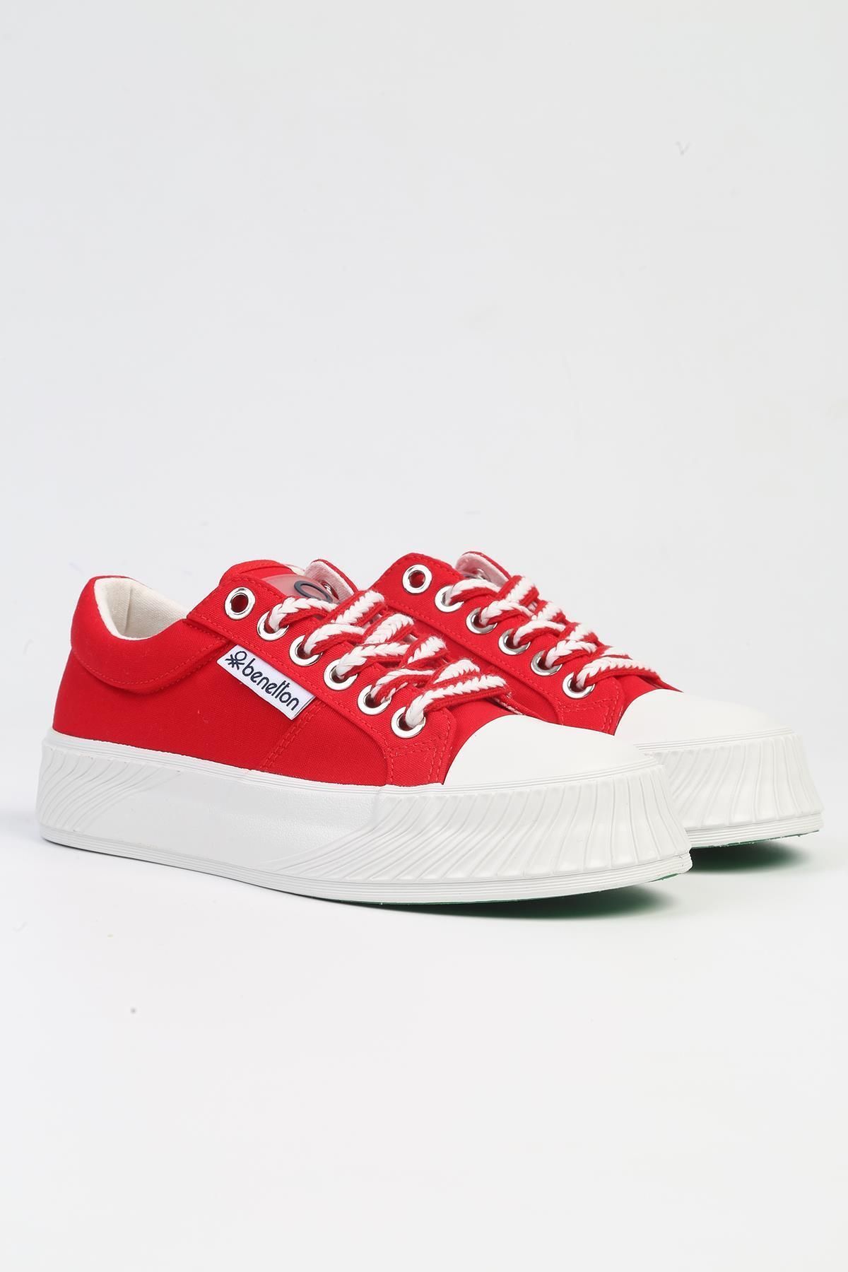 Benetton-®| BNI-10097 Red-Imported Women's Sports Shoes 3