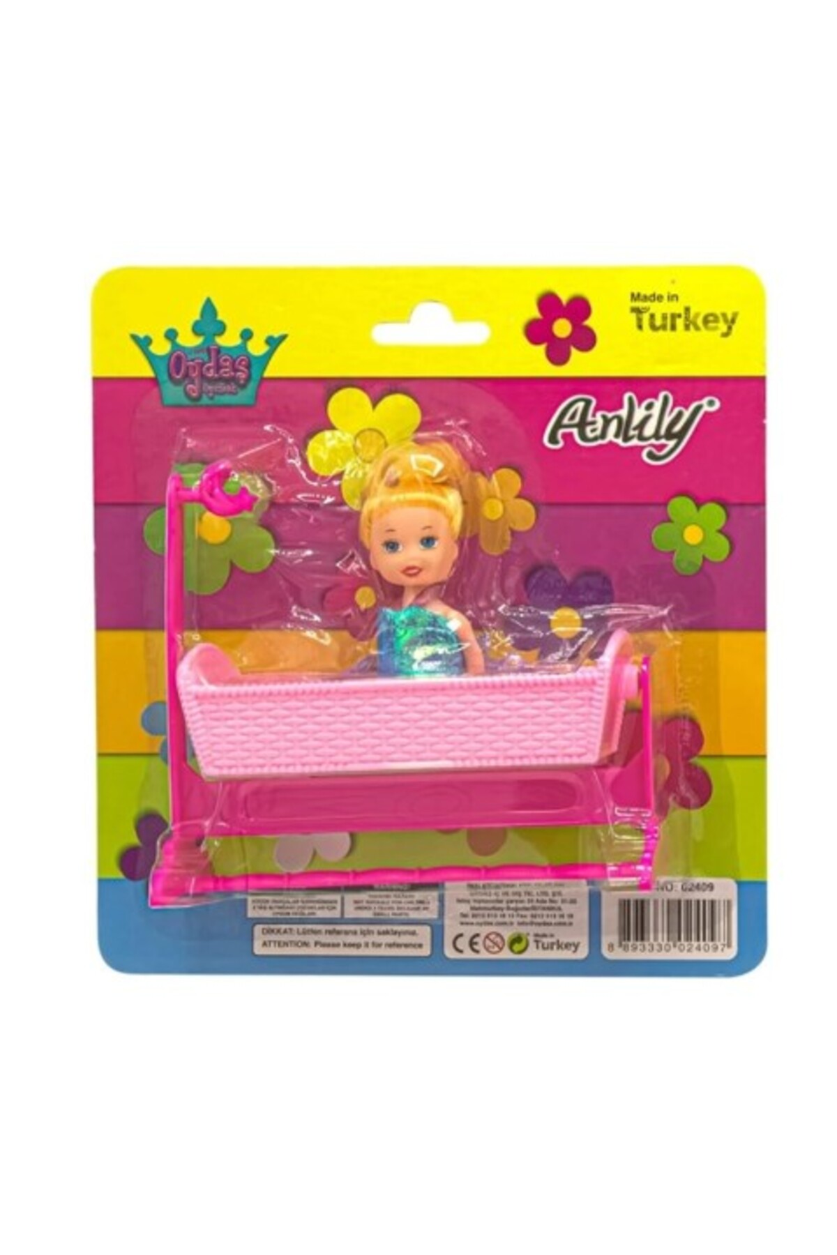 Genel Markalar 2409 Anlily Kart Bebekli Beşik fotoğrafı 2 (önizleme)