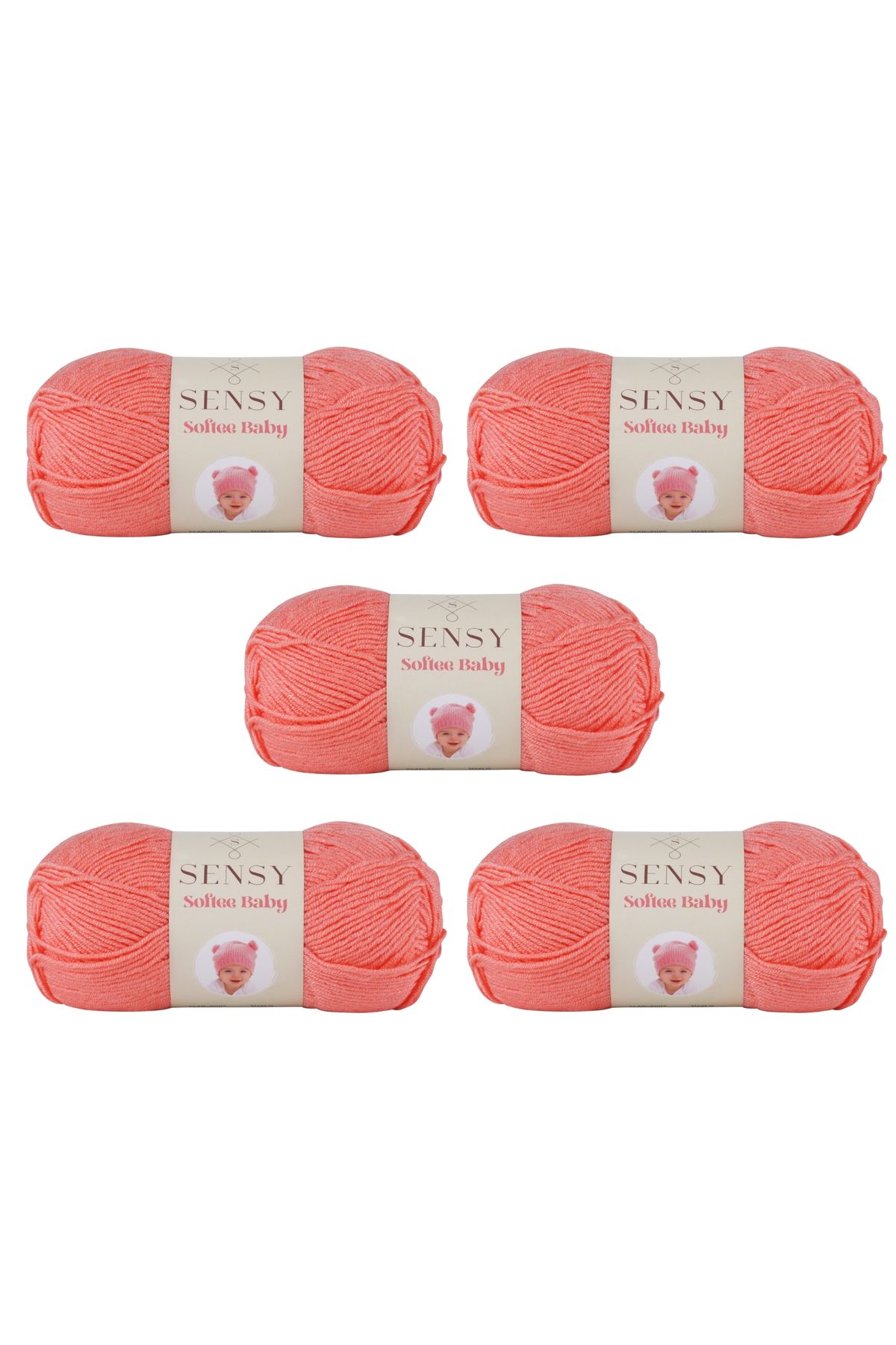 SENSY Softee Baby Frânghie De Tricotat Manual Pătură Frânghie Frânghie Pentru Bebeluși Cardigan Pulover Frânghie Vestă Frânghie Eșarfă Beanie Papuci