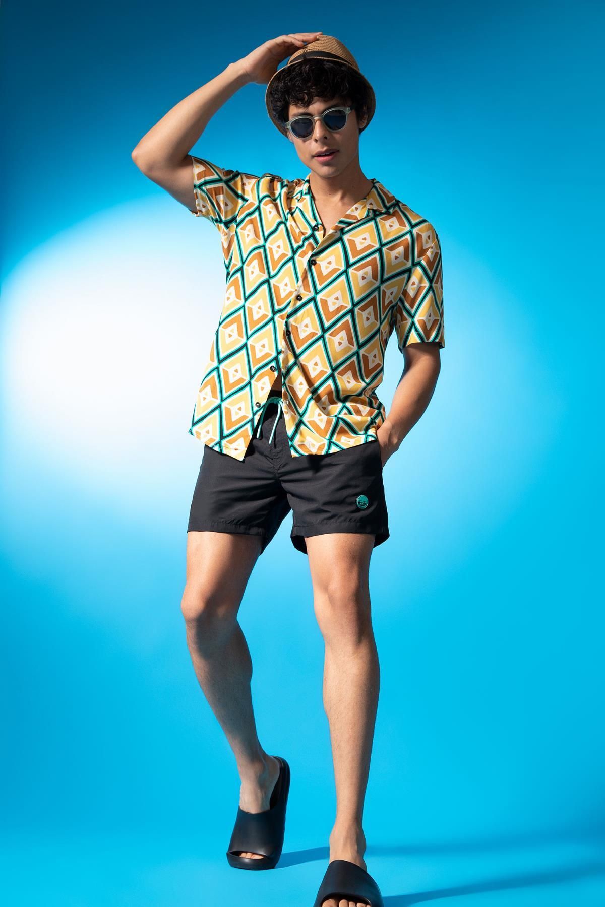 DeFacto-Short Basic Swim Shorts 3