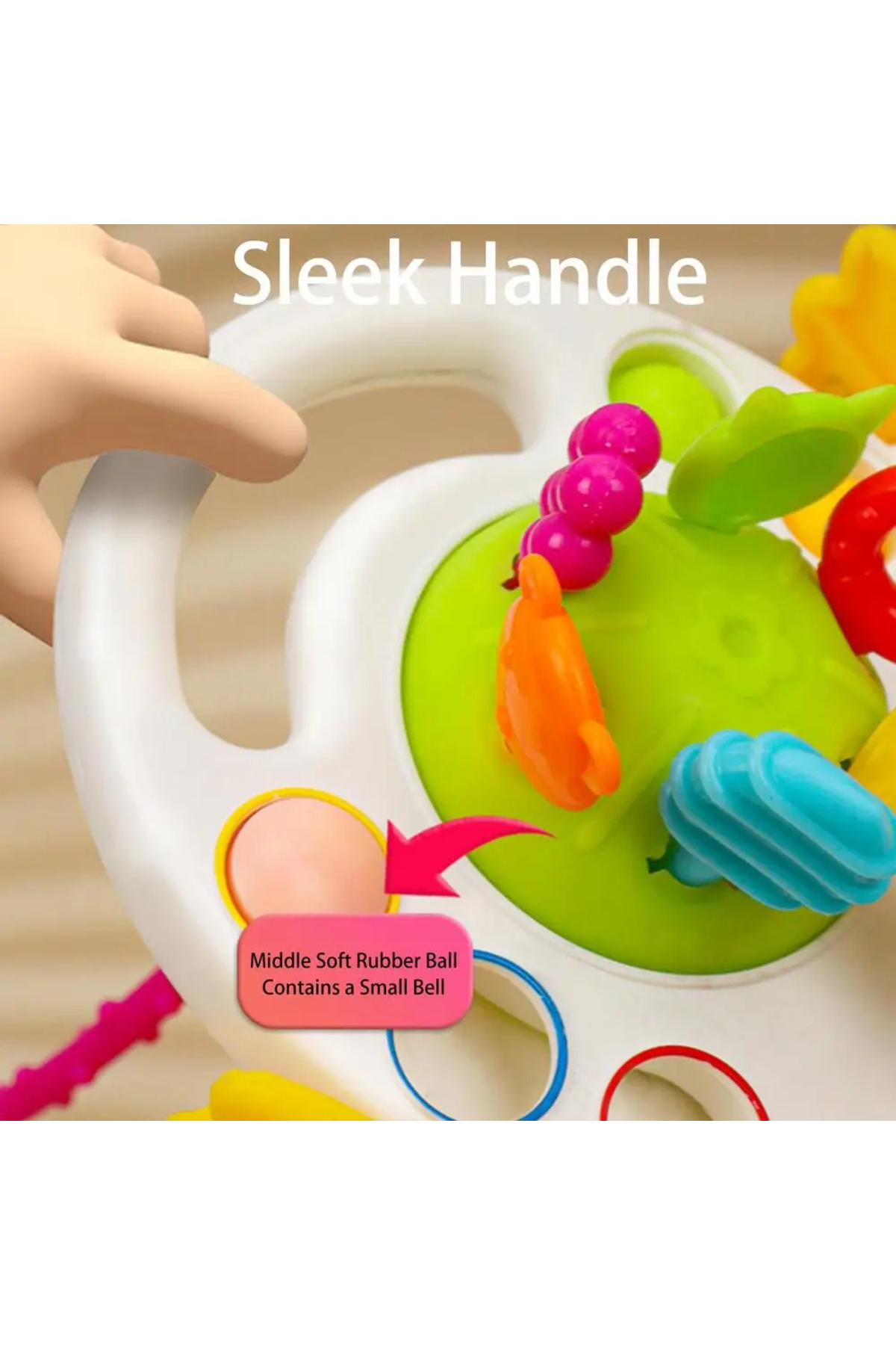 Zigver Montessori Bebek Oyuncakları Duyusal Geliştirme Eğitici Oyuncaklar 1 -3 Yaş fotoğrafı 3 (önizleme)