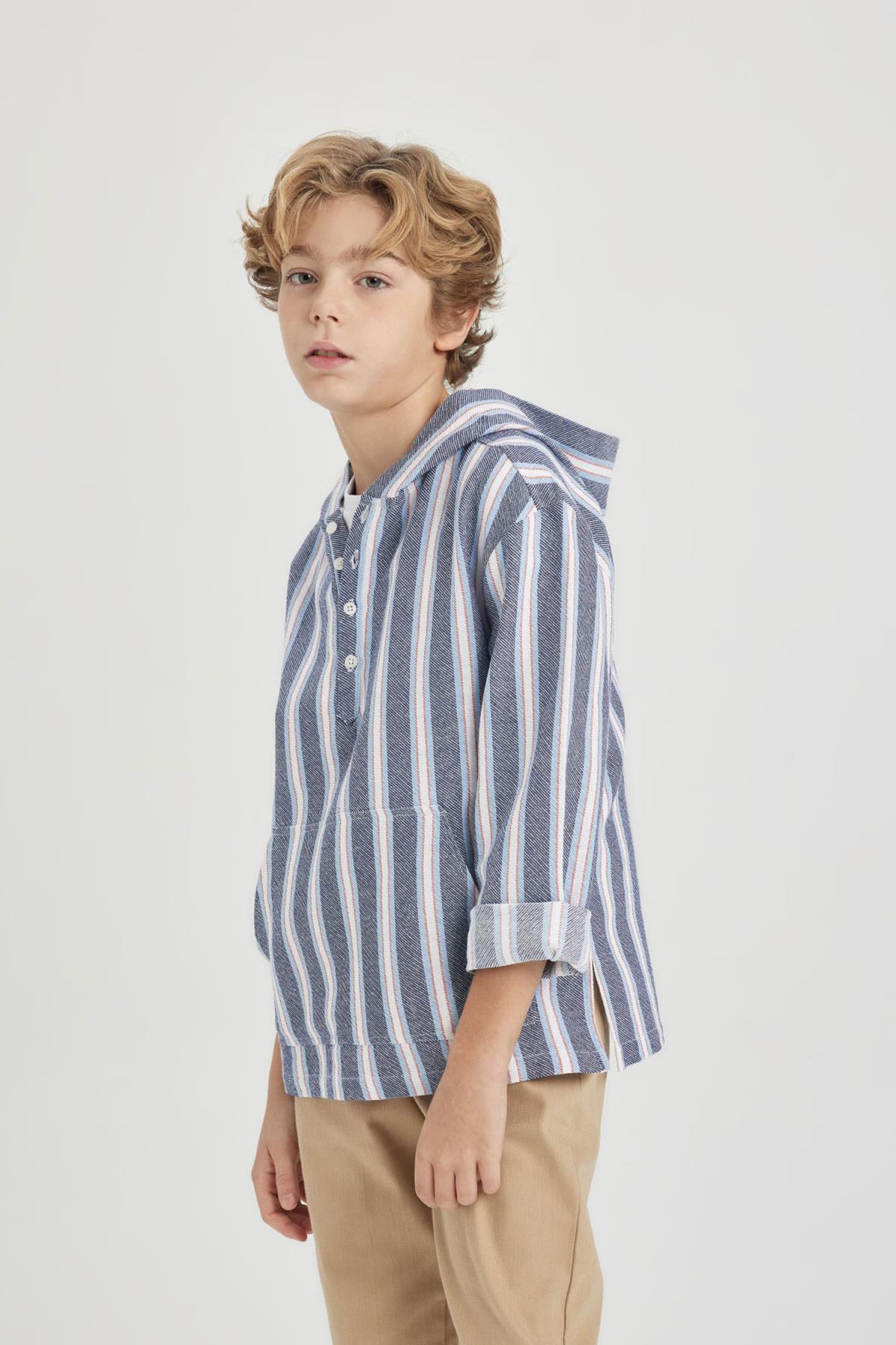 پیراهن پسرانه دفاکتو | B6542A824SM Defacto - Image 4