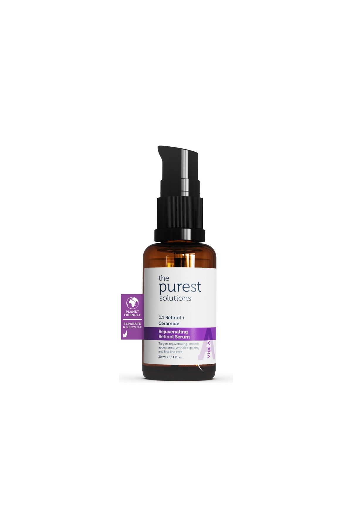 Kırışıklık Karşıtı, Onarıcı Retinol (a Vitamini) Gece Serumu 30 Ml (1% Retinol + Ceramide) — gd6eıex — تصویر 3 از 3