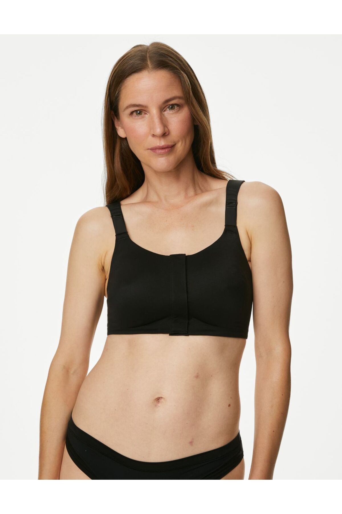 Хлопковый послеоперационный бюстгальтер Marks & Spencer Body Soft™ T33001815