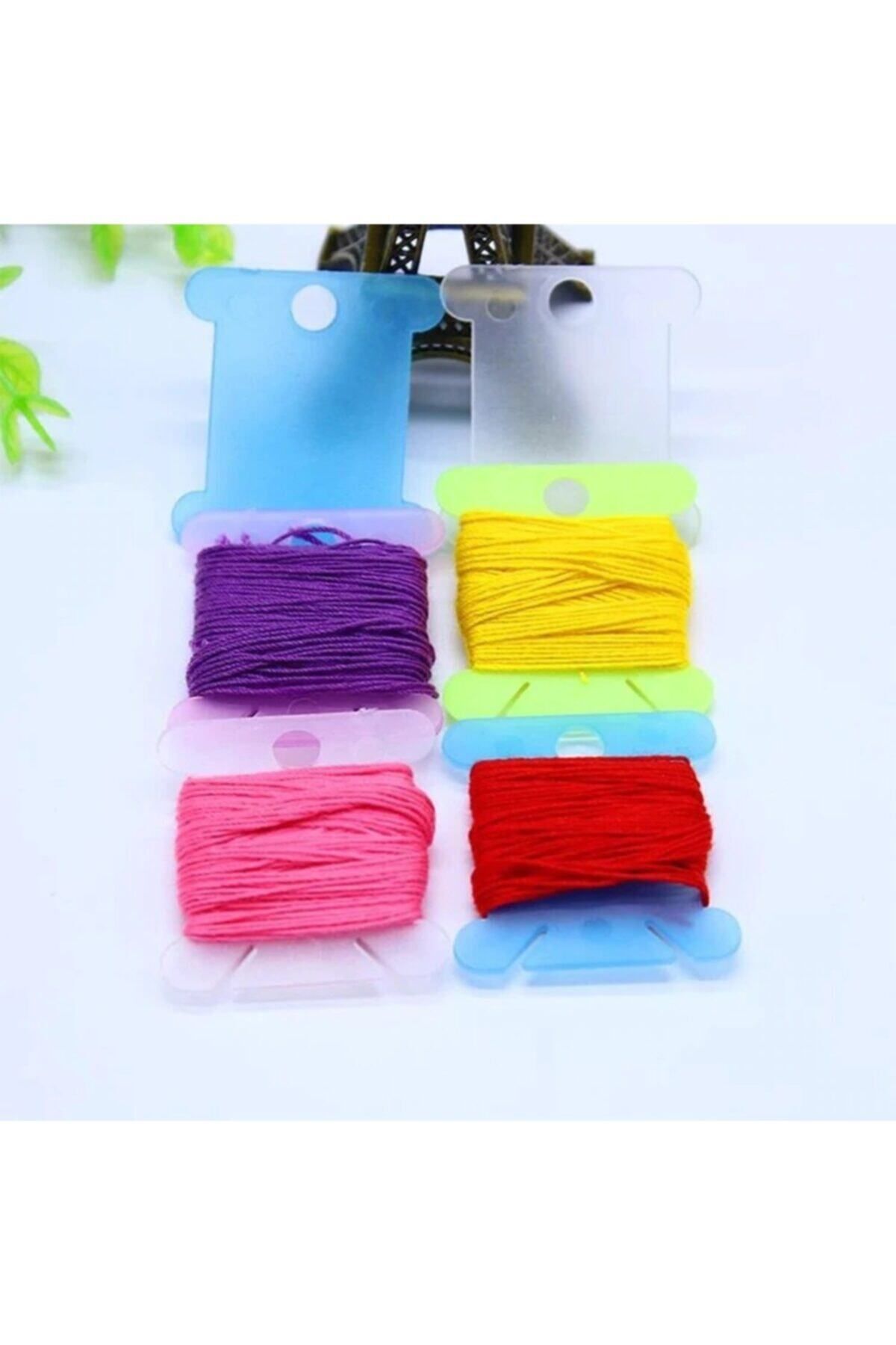 ALMİŞ-100 Pieces Cross Stitch Embroidery Thread Wrapping Apparatus 5